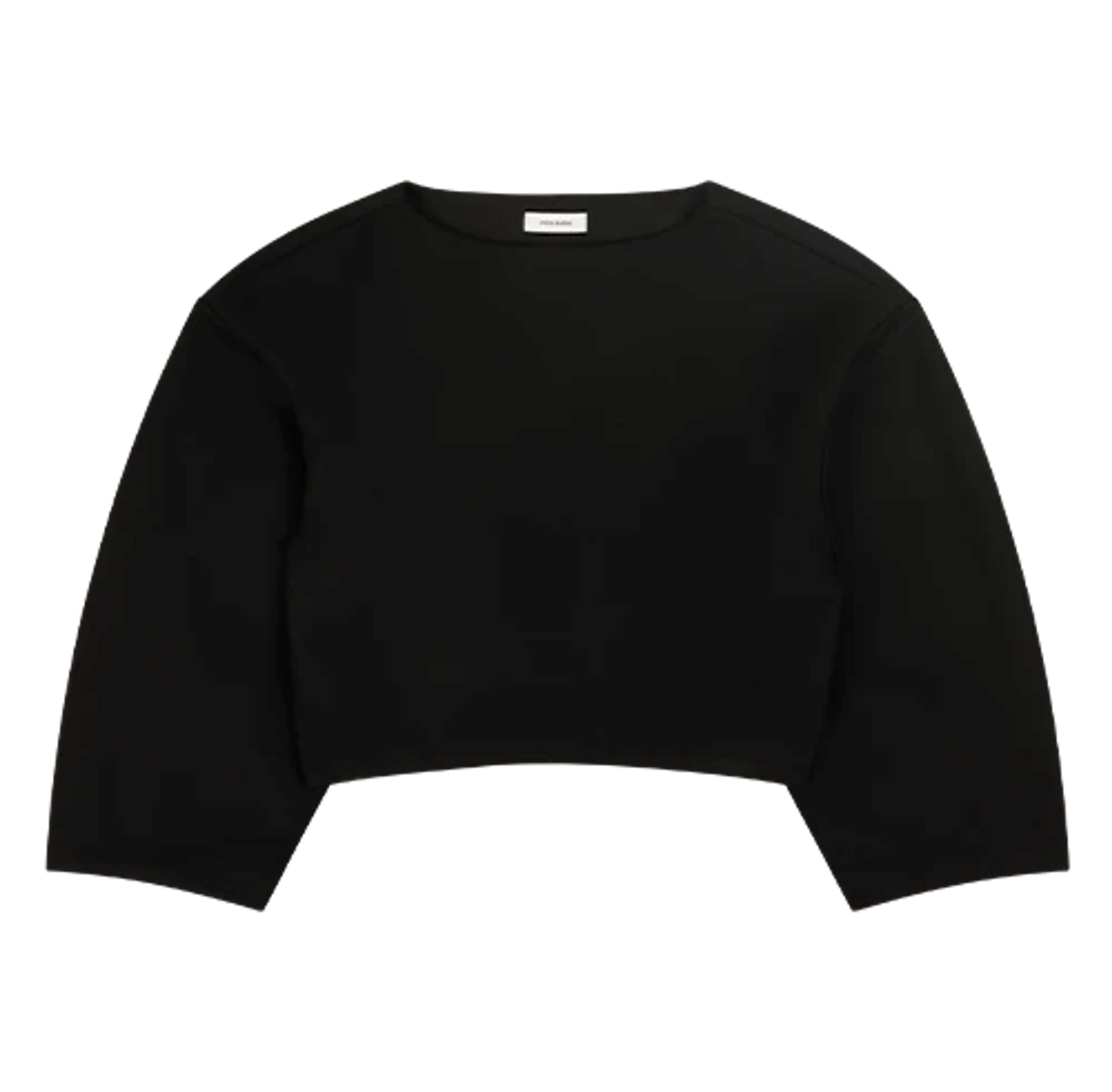 boat-neck-jumper-black-wool thumbnail