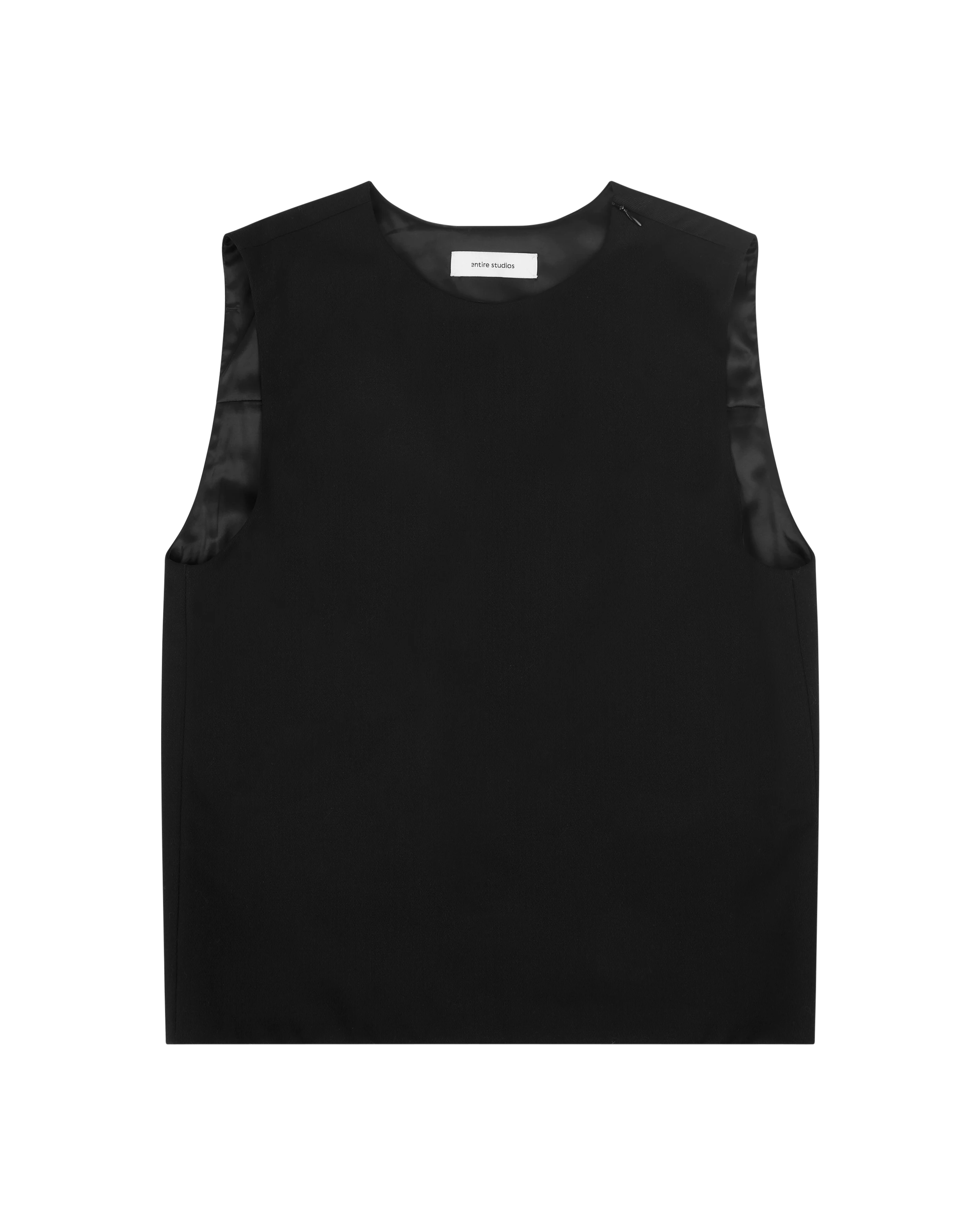 Tell Tank Black Wool - Image 2