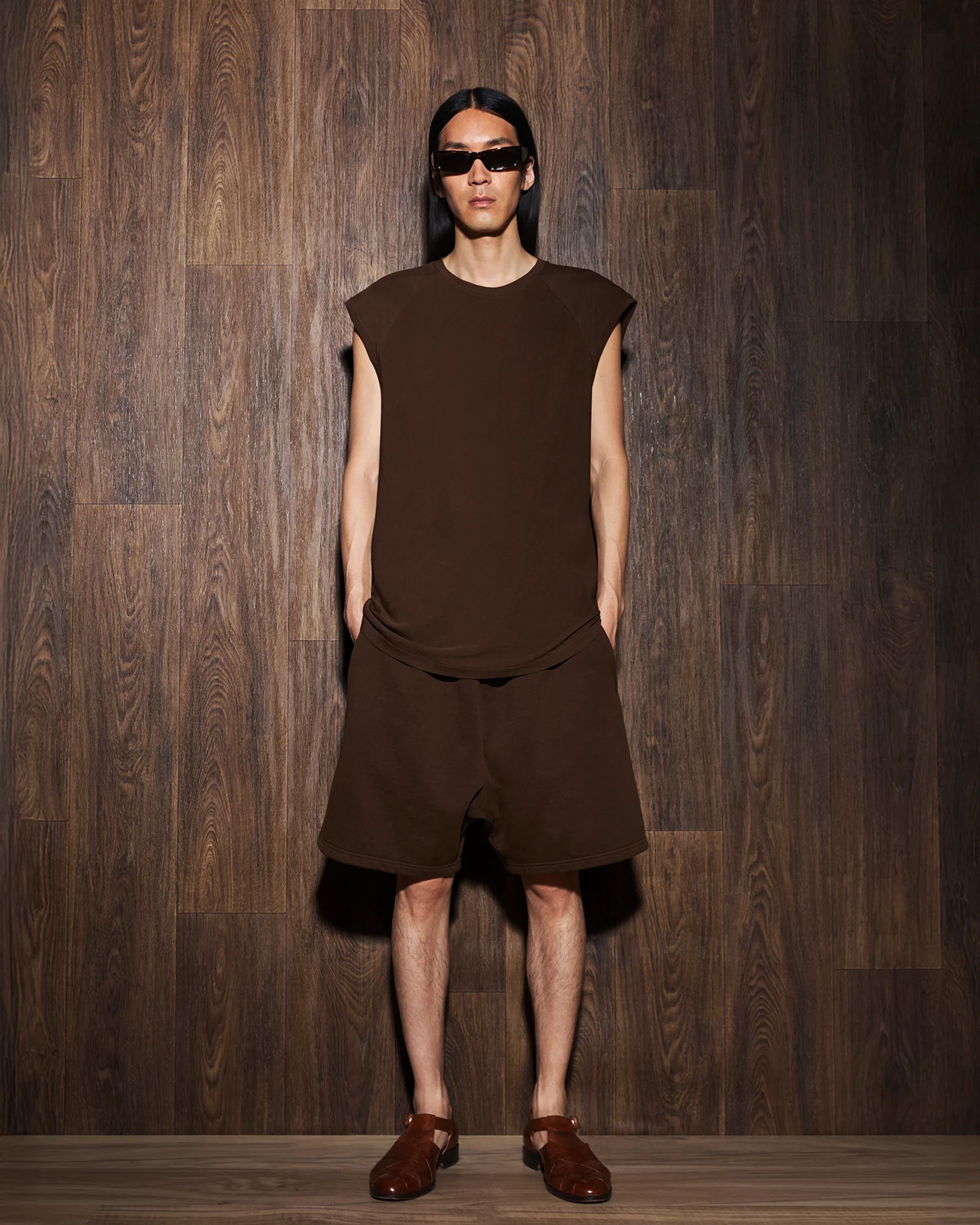 Cut Off Tank Brunette - Image 1