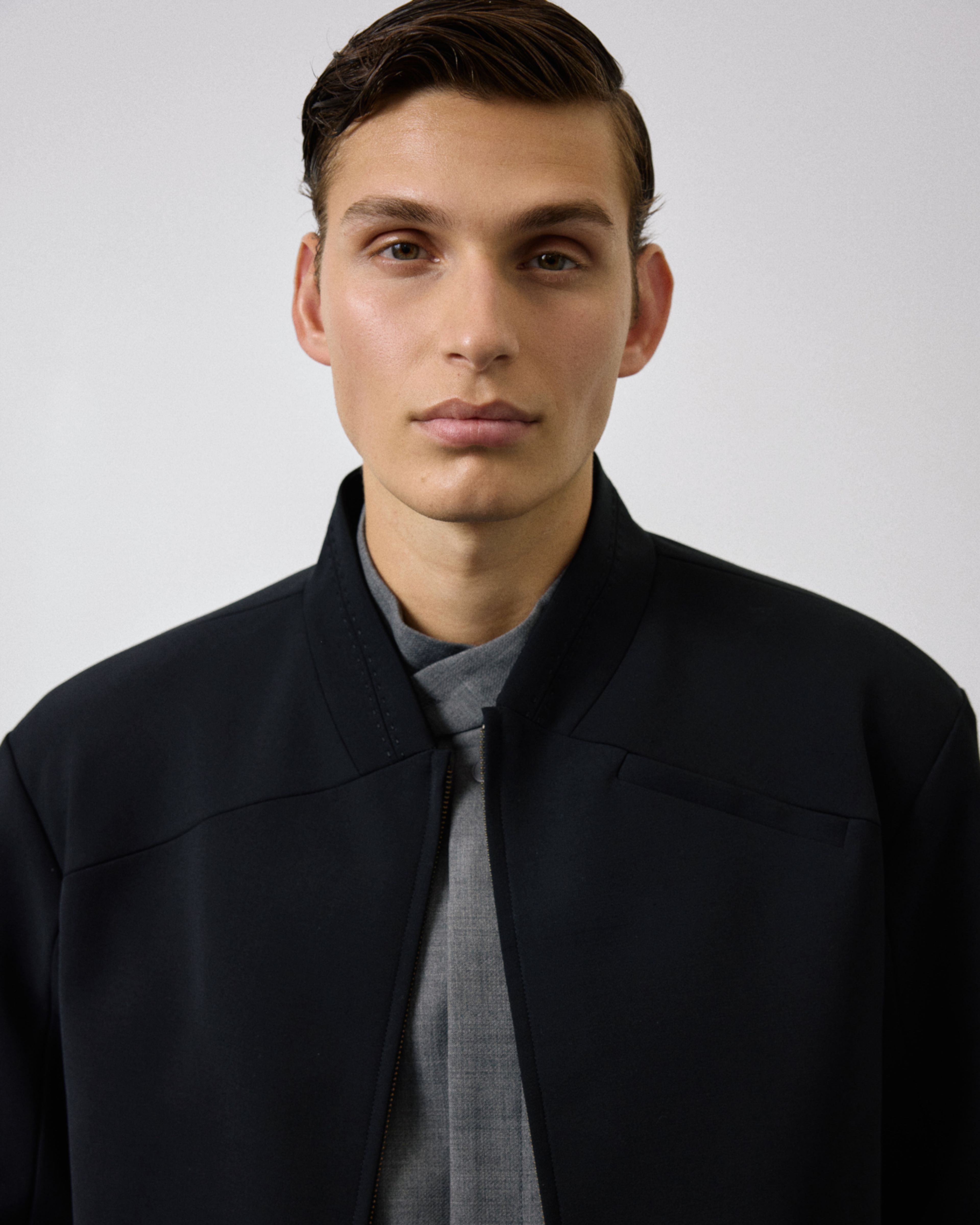 Tria Jacket Black Wool - Image 5