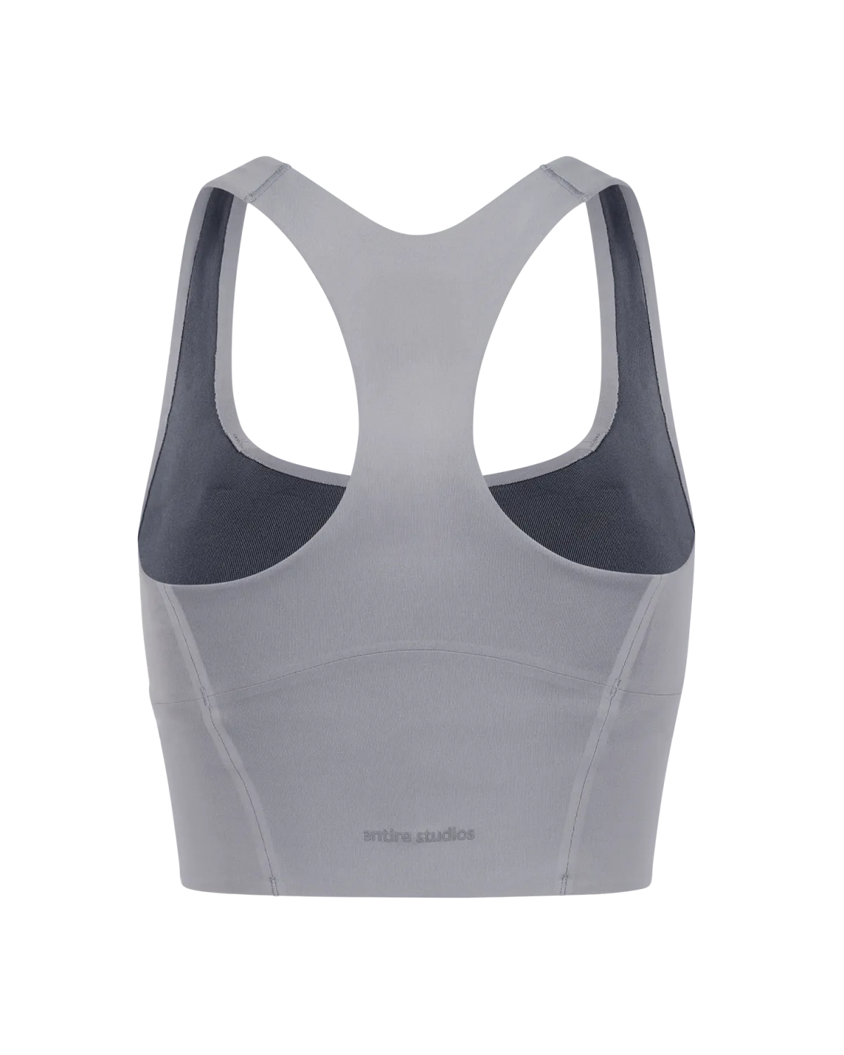 Optime Training Medium Support Bra Tank Dove Grey - Image 7