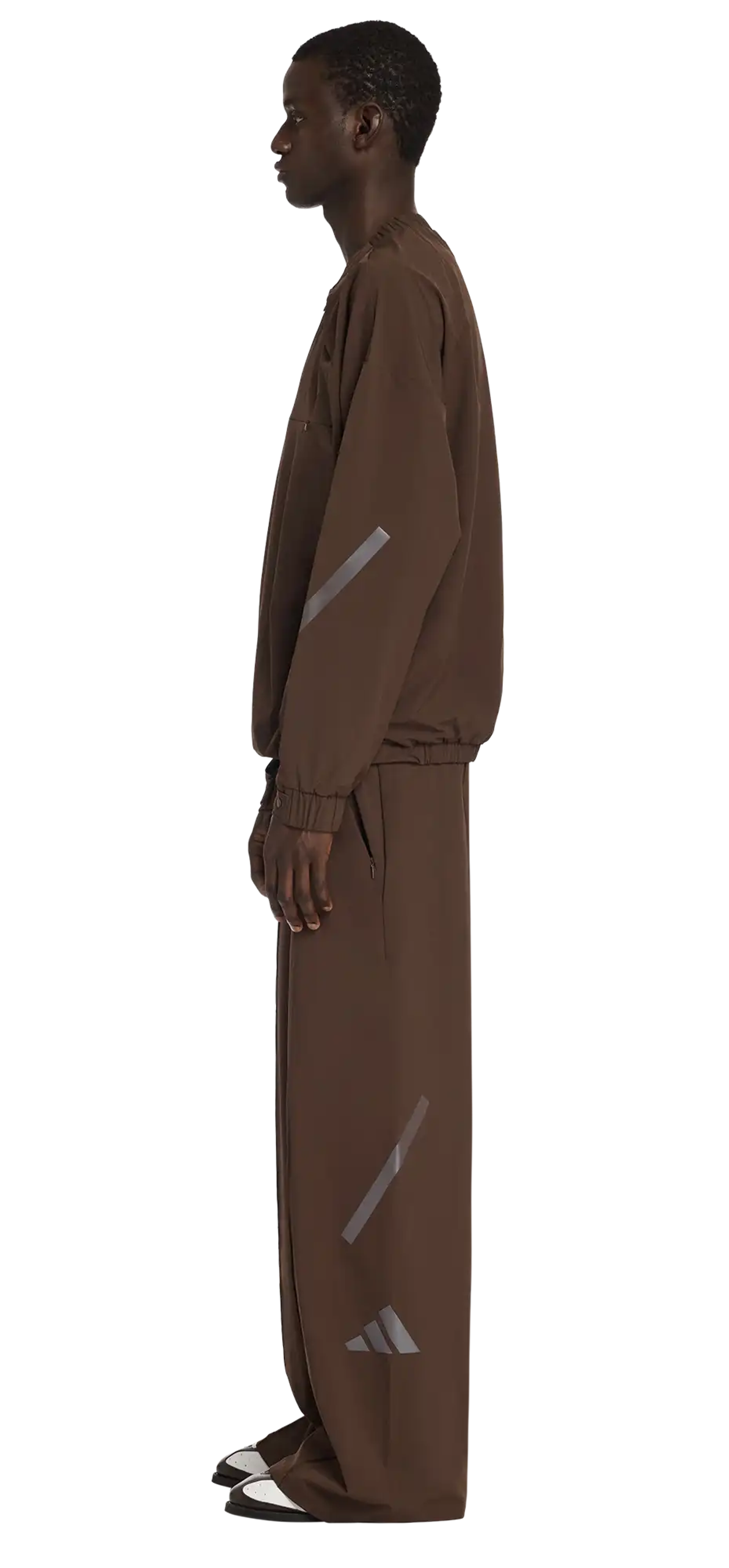 adidas-x-entire-studios-z-n-e-half-zip-woven-medium-brown-8 character left view