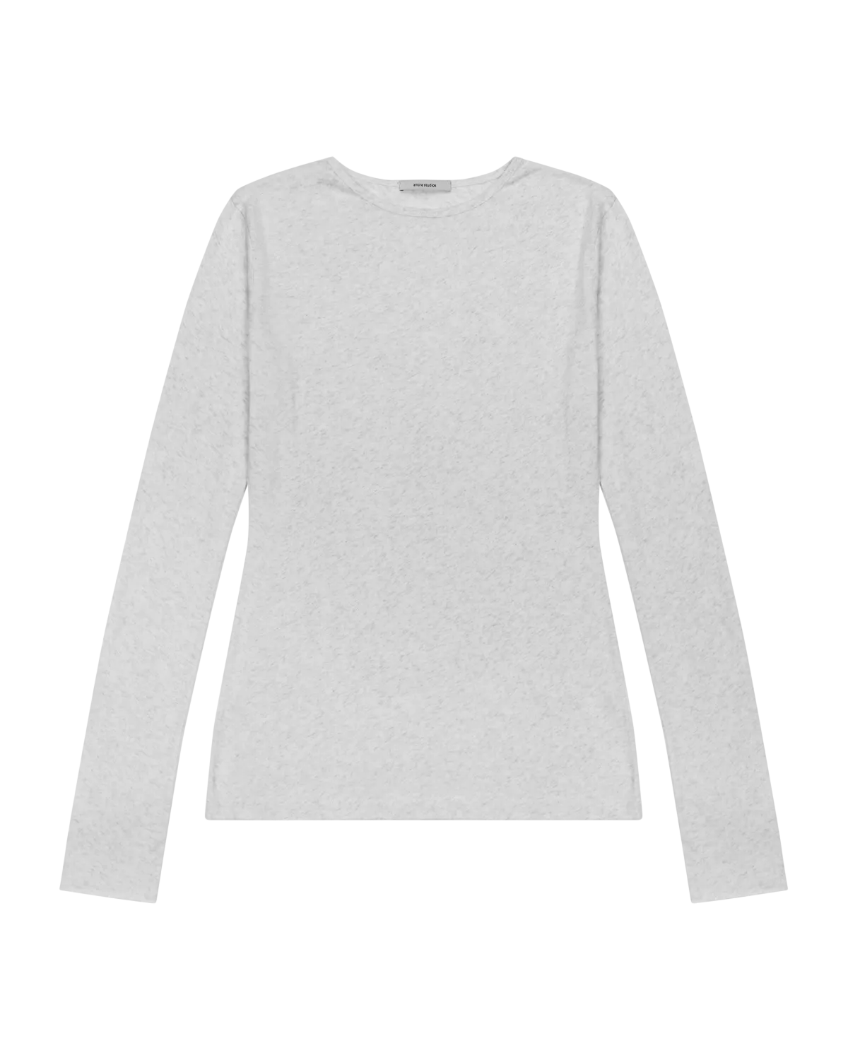 Sheer Long Sleeve Heather Grey - Image 5