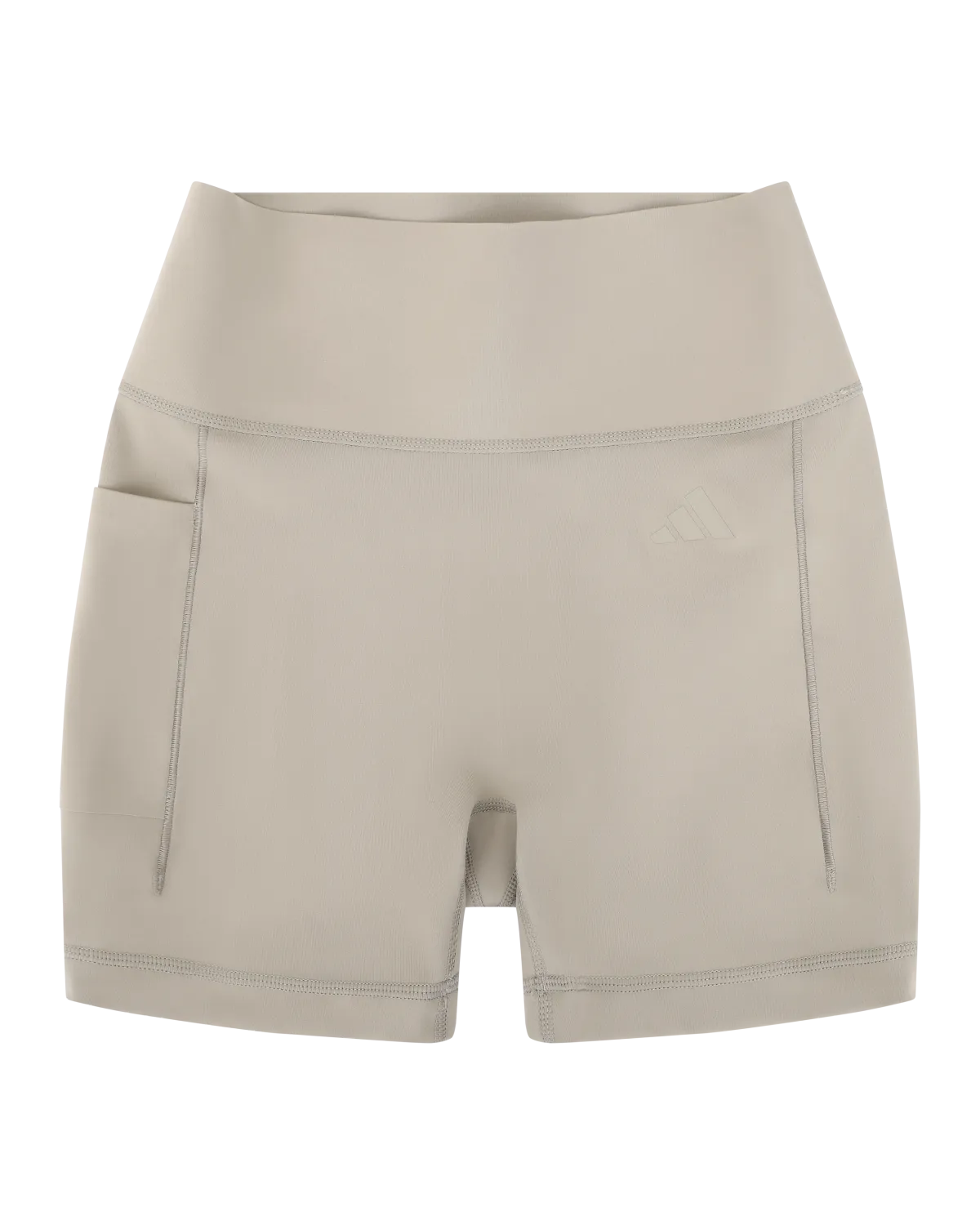 Optime Short Training Leggings Putty Beige - Image 3