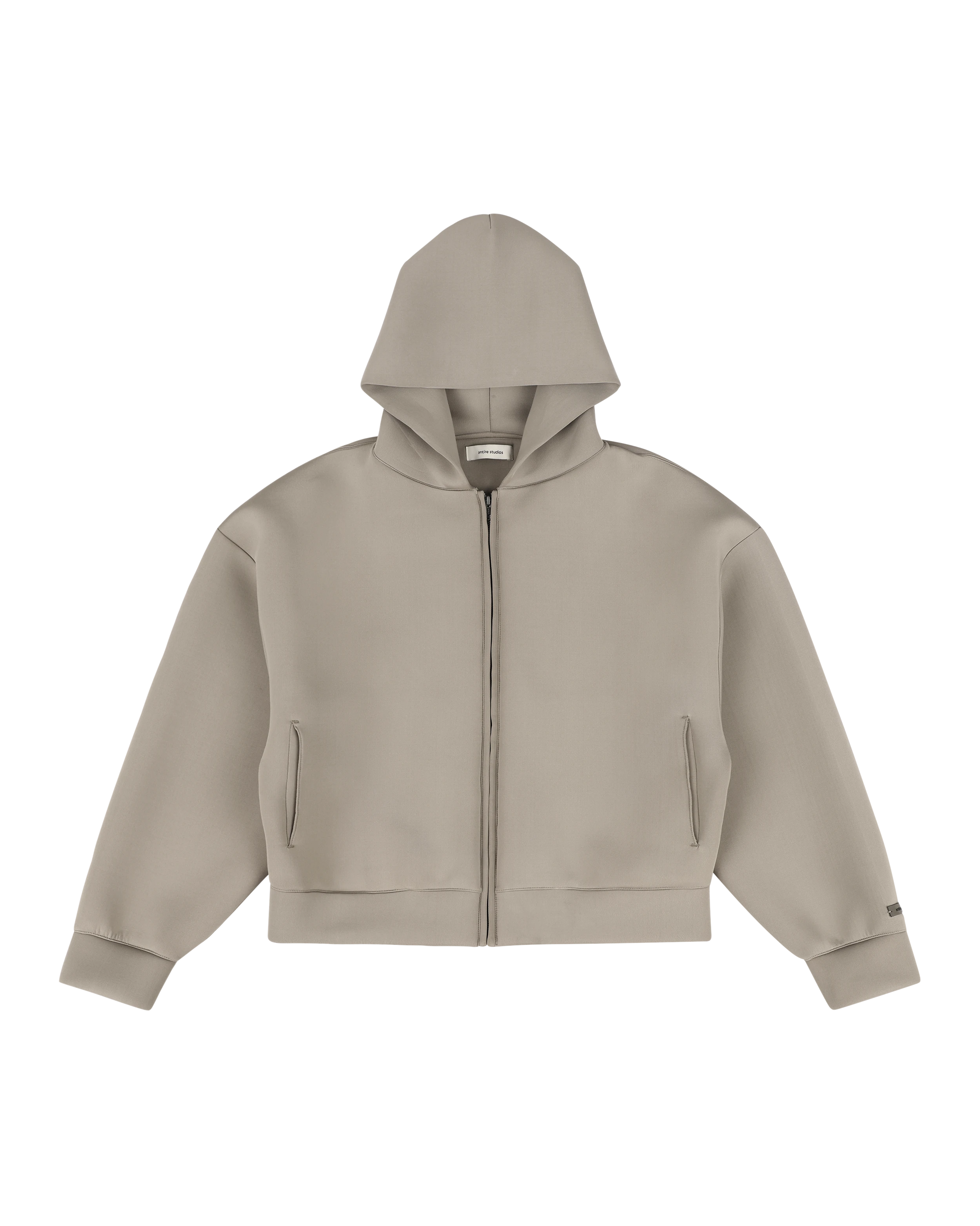 Scuba Zip Hood Clay - Image 6
