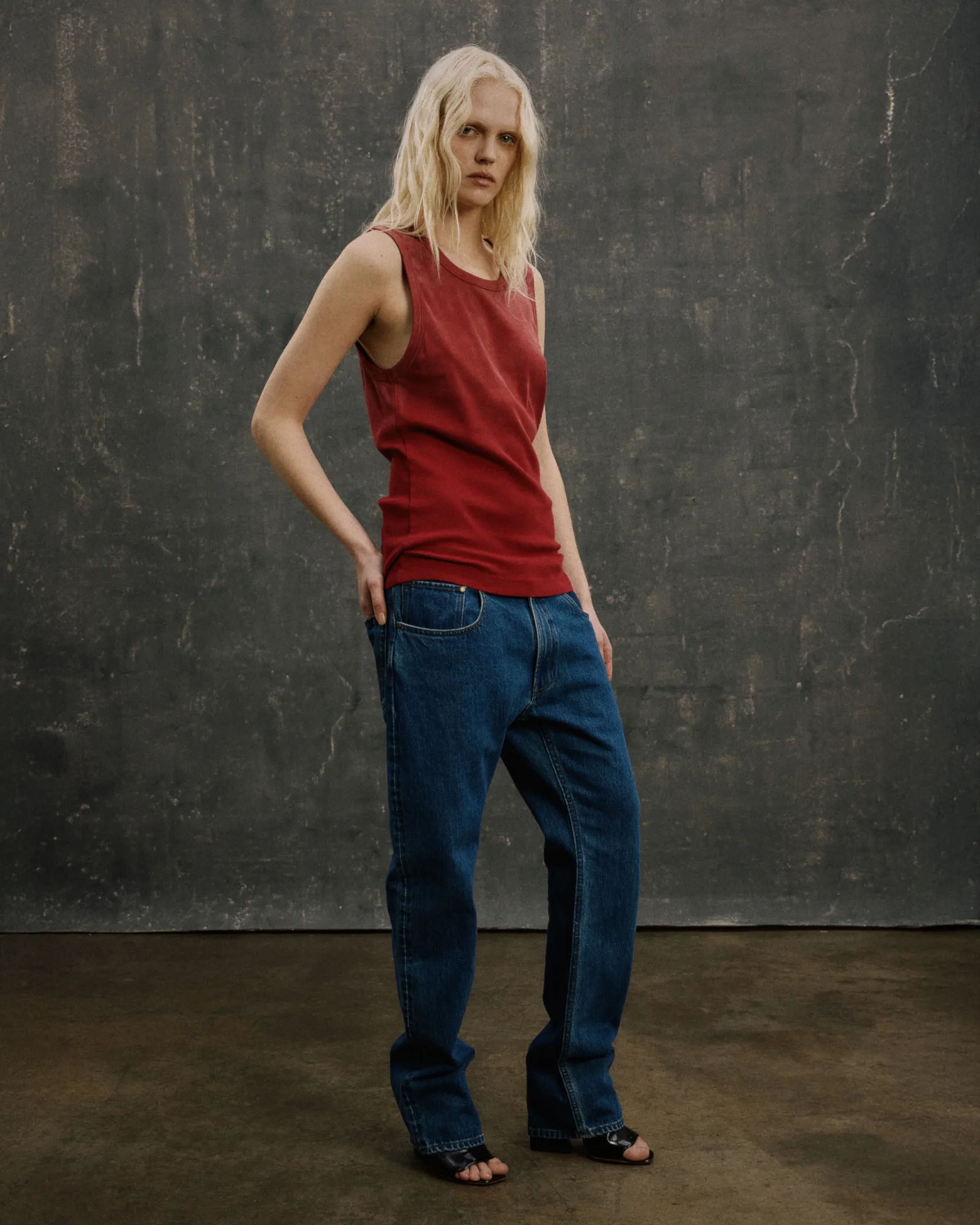 Rib Tank Red Clay - Image 2