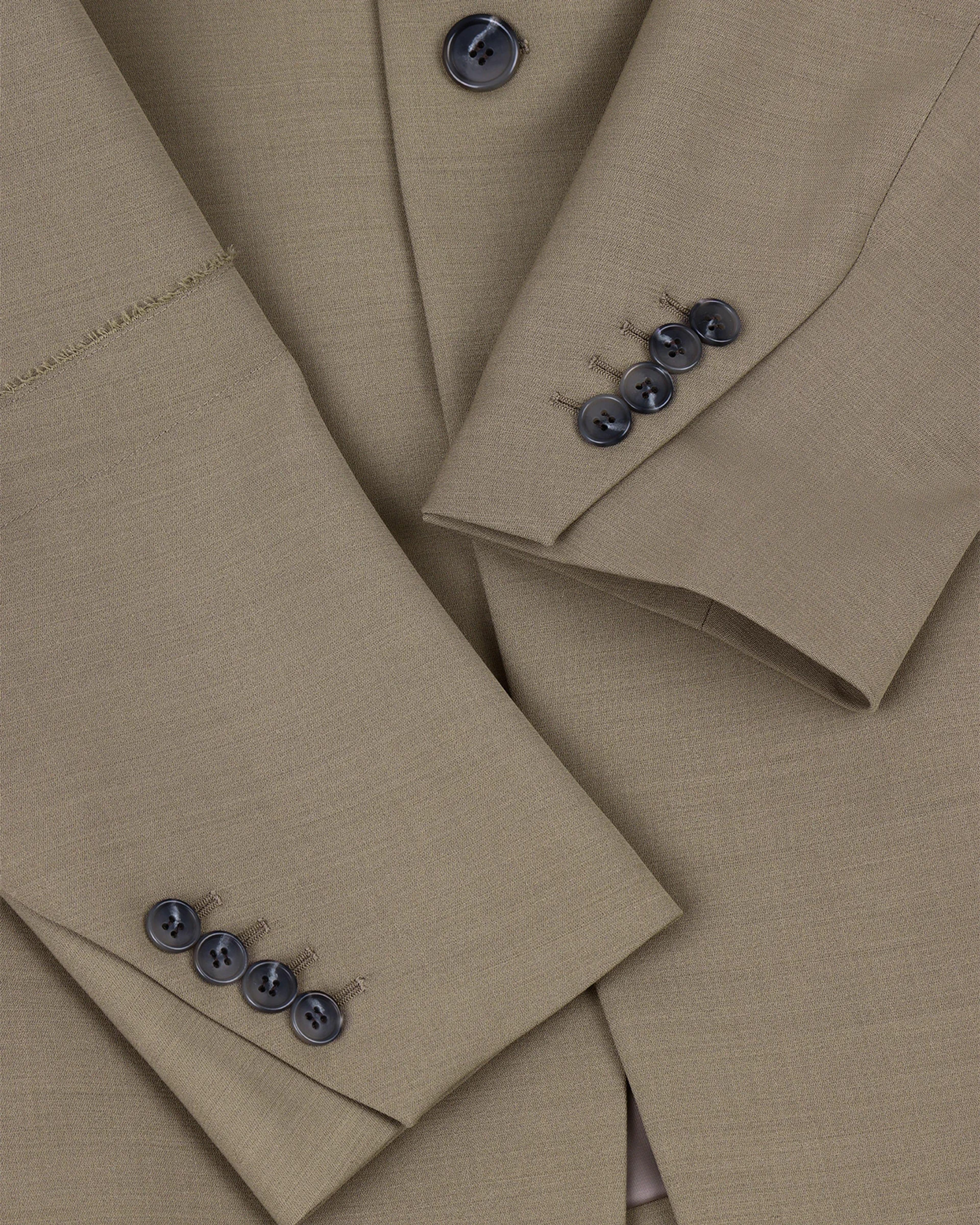 Single Breasted Jacket Camel - Image 8