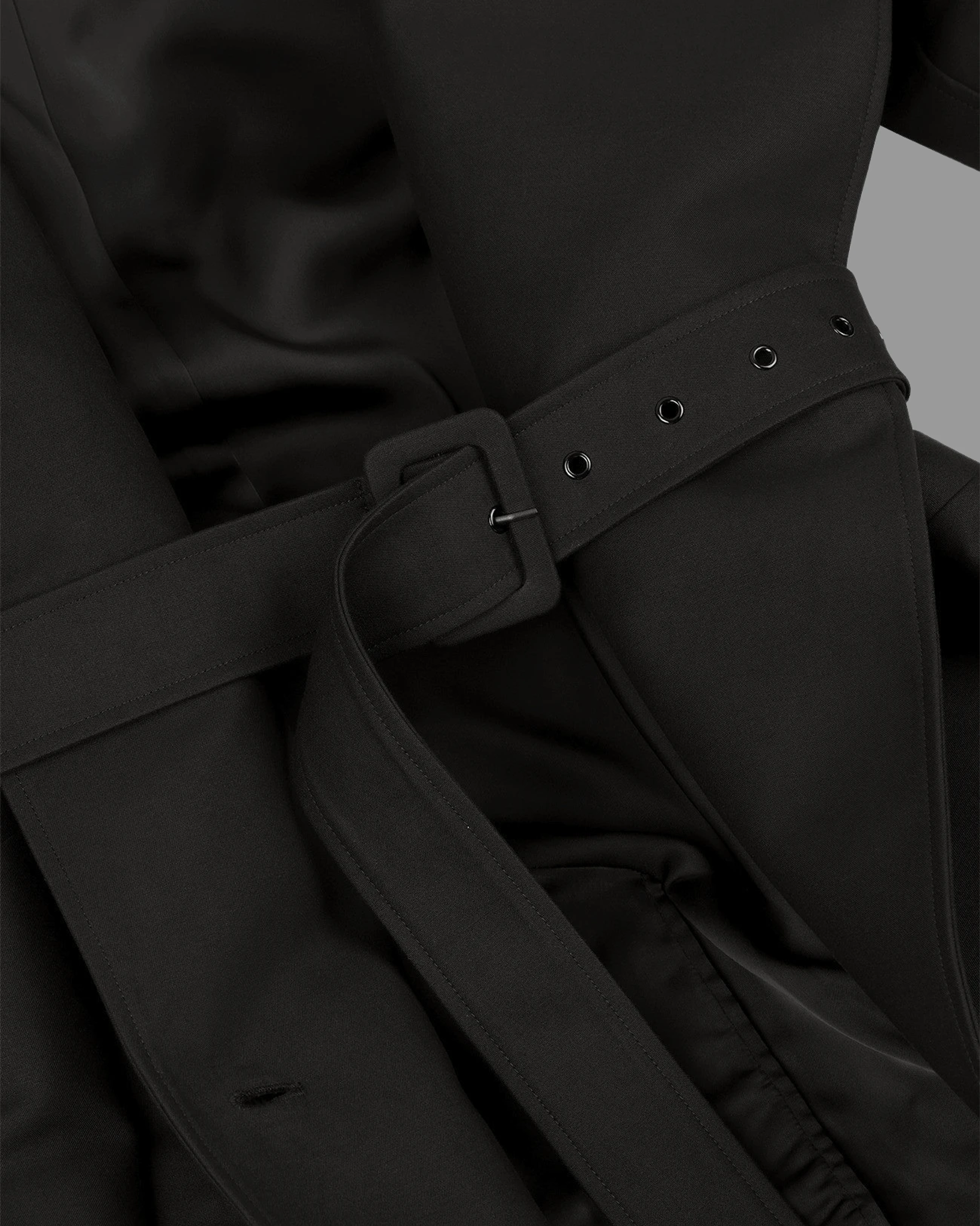 Mini Scarfcoat Black - Image 4