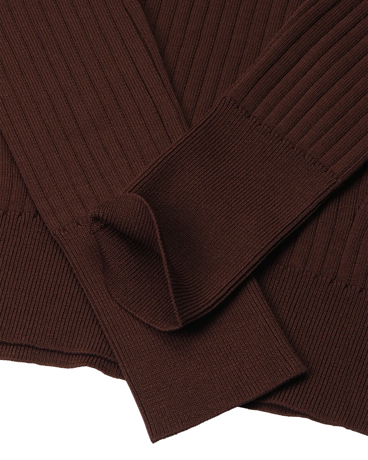 High Neck Henley Umber - Image 4