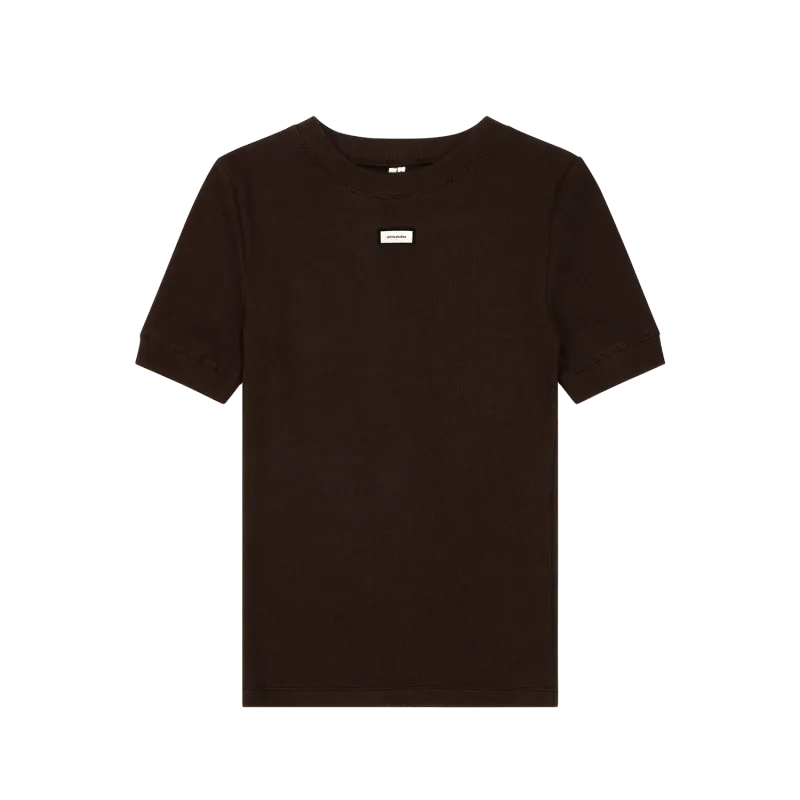 lounge-tee-redwood garment view
