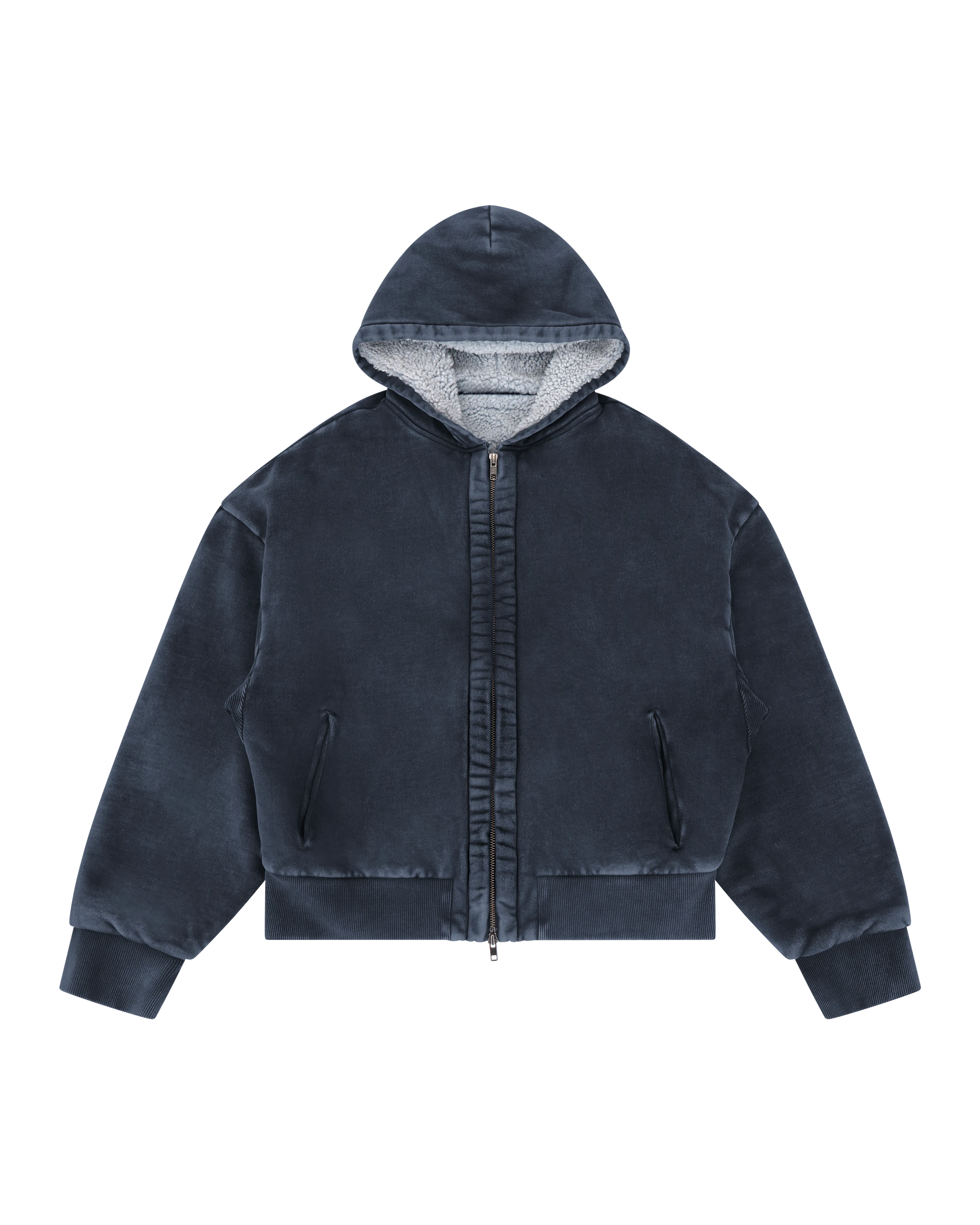 Sherpa Hood Salted Navy - Image 6