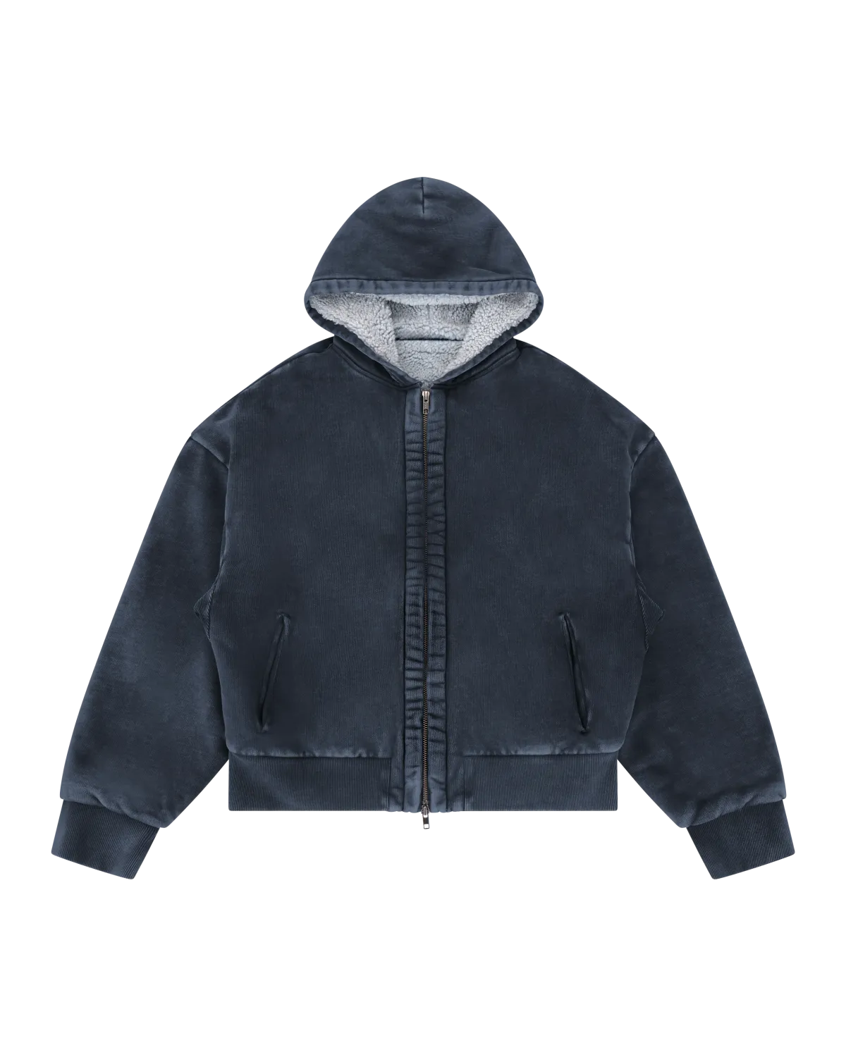 Sherpa Hood Salted Navy - Image 6