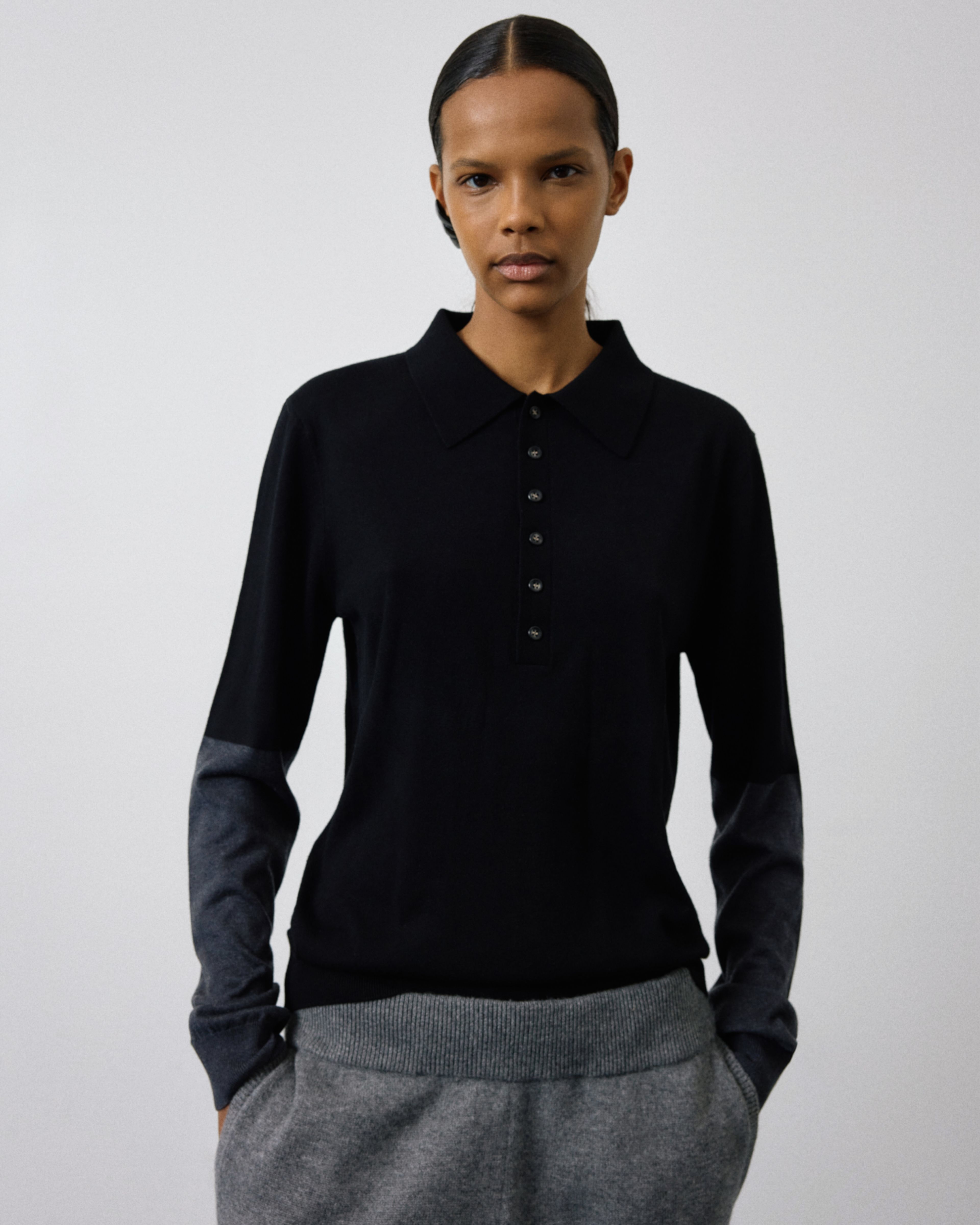 Split Sleeve Polo Matter - Image 2