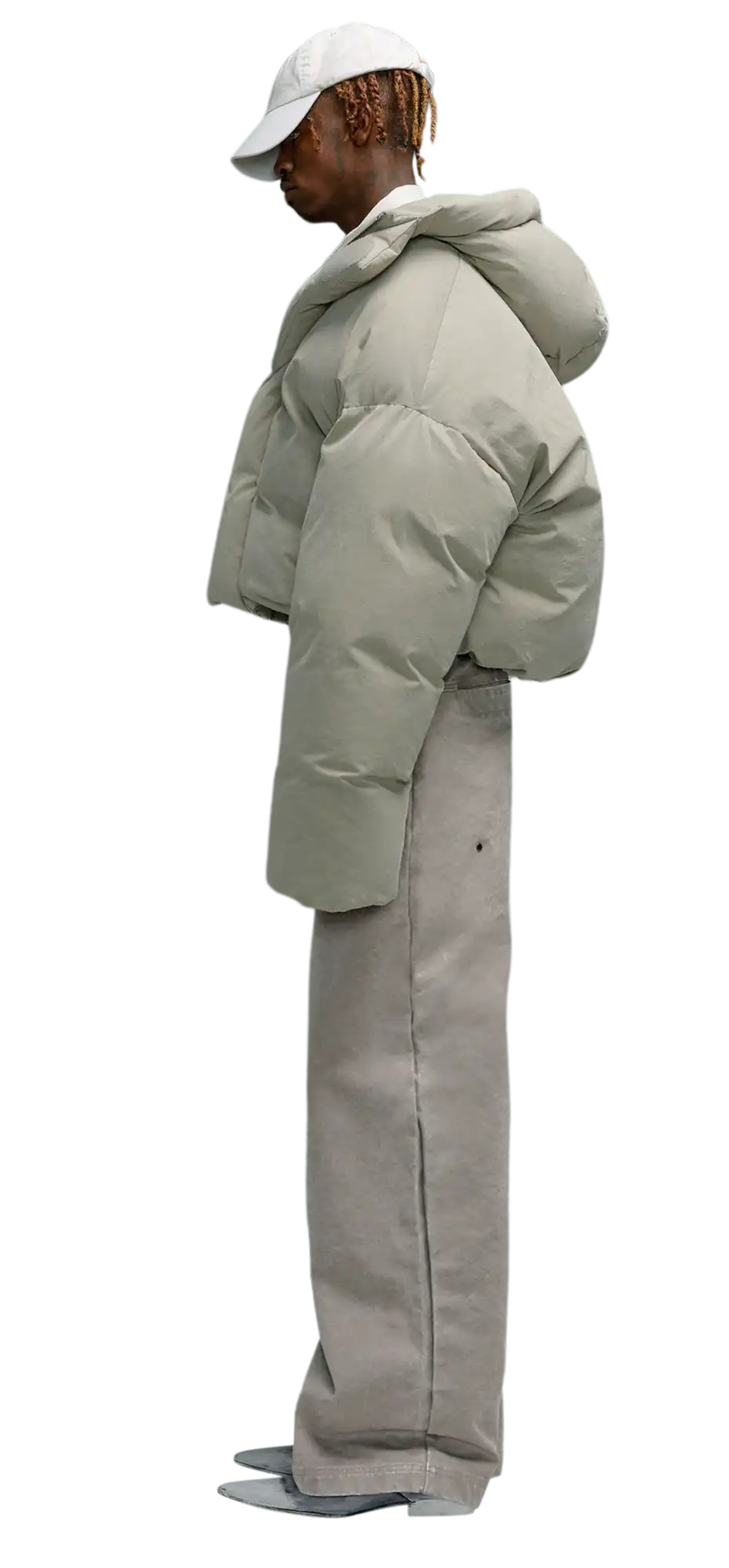 mml-hooded-puffer-cotton-medium-grey character left view