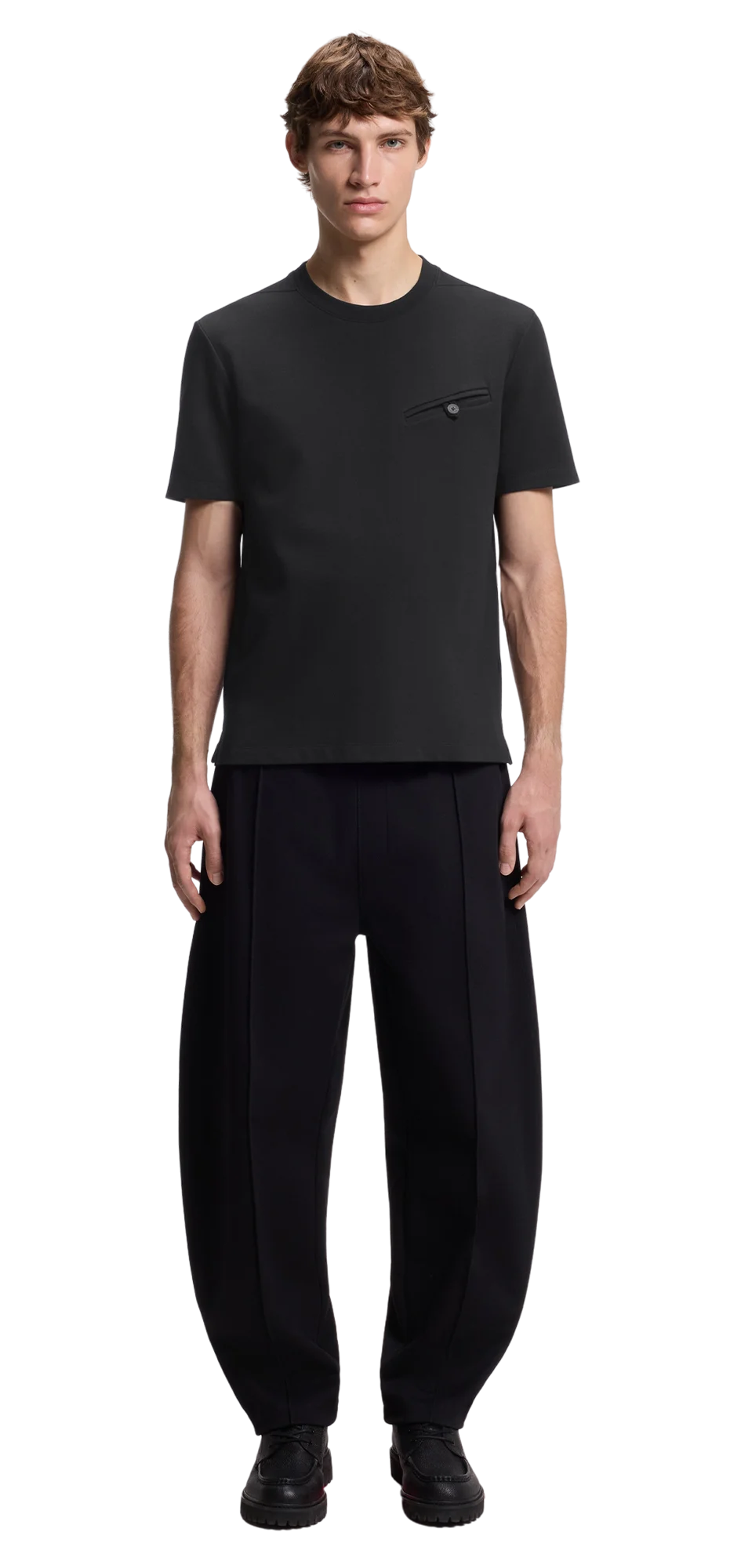 hugo-x-entire-studios-t-shirt character front view