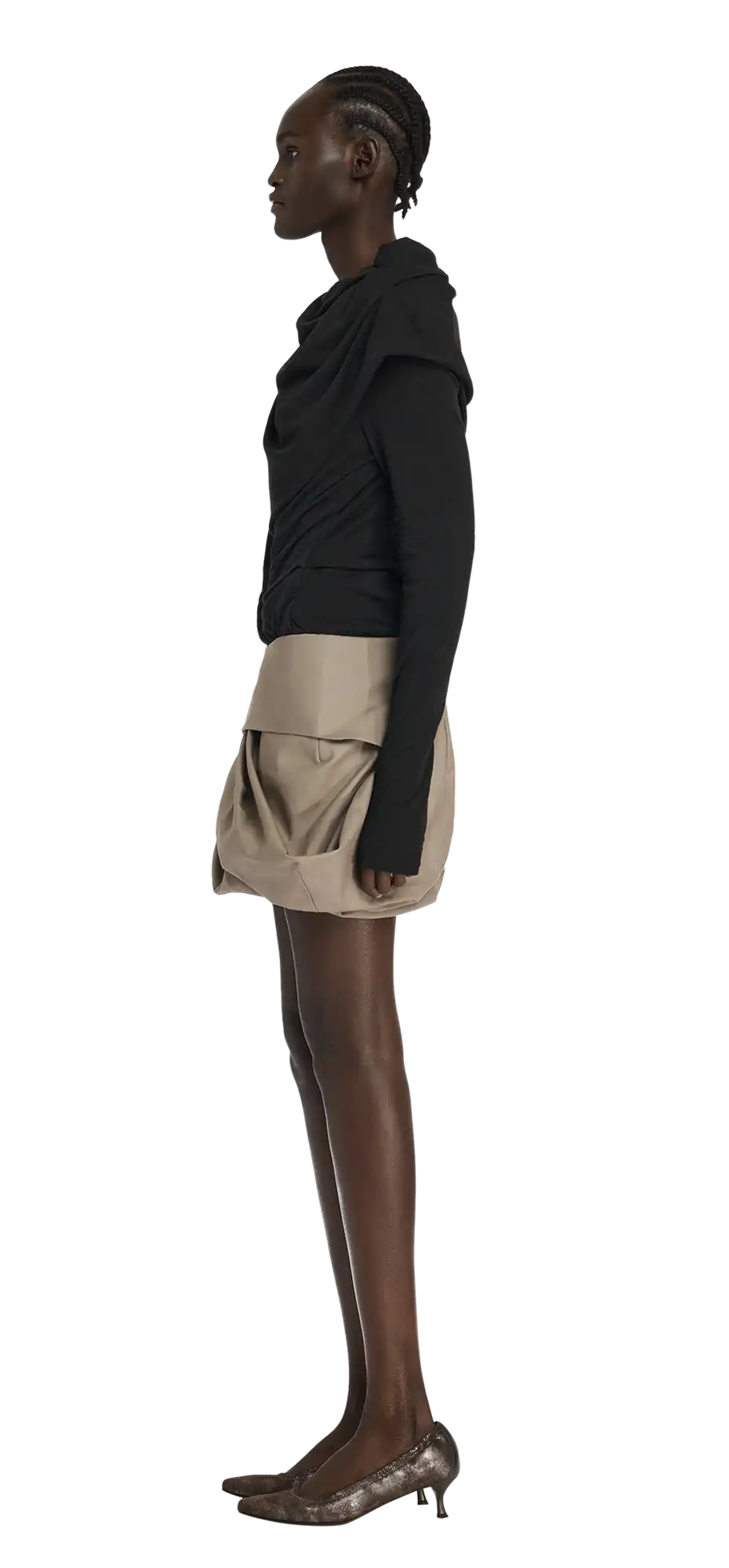 structured-mini-skirt-taupe character left view