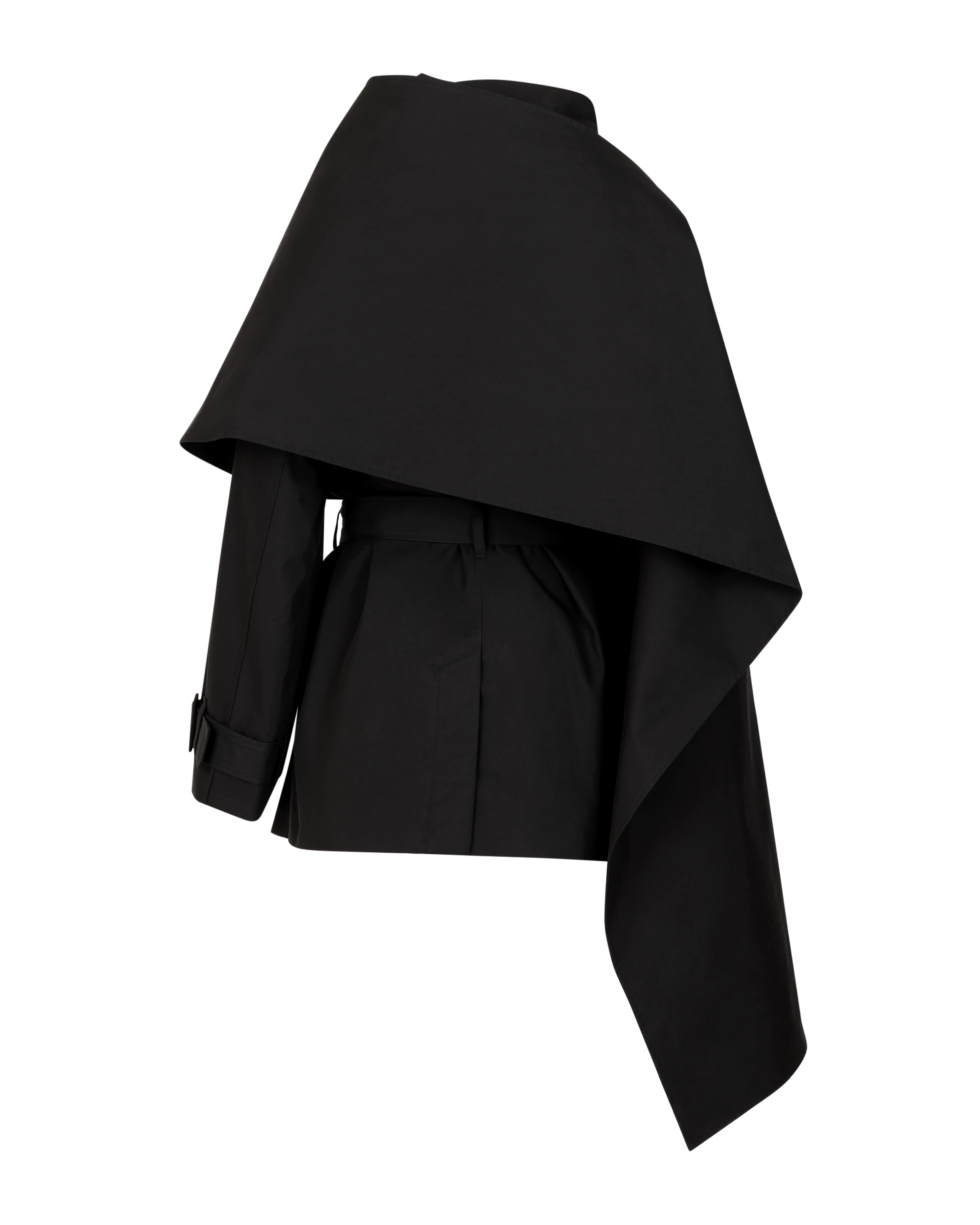 Mini Scarfcoat Black - Image 3