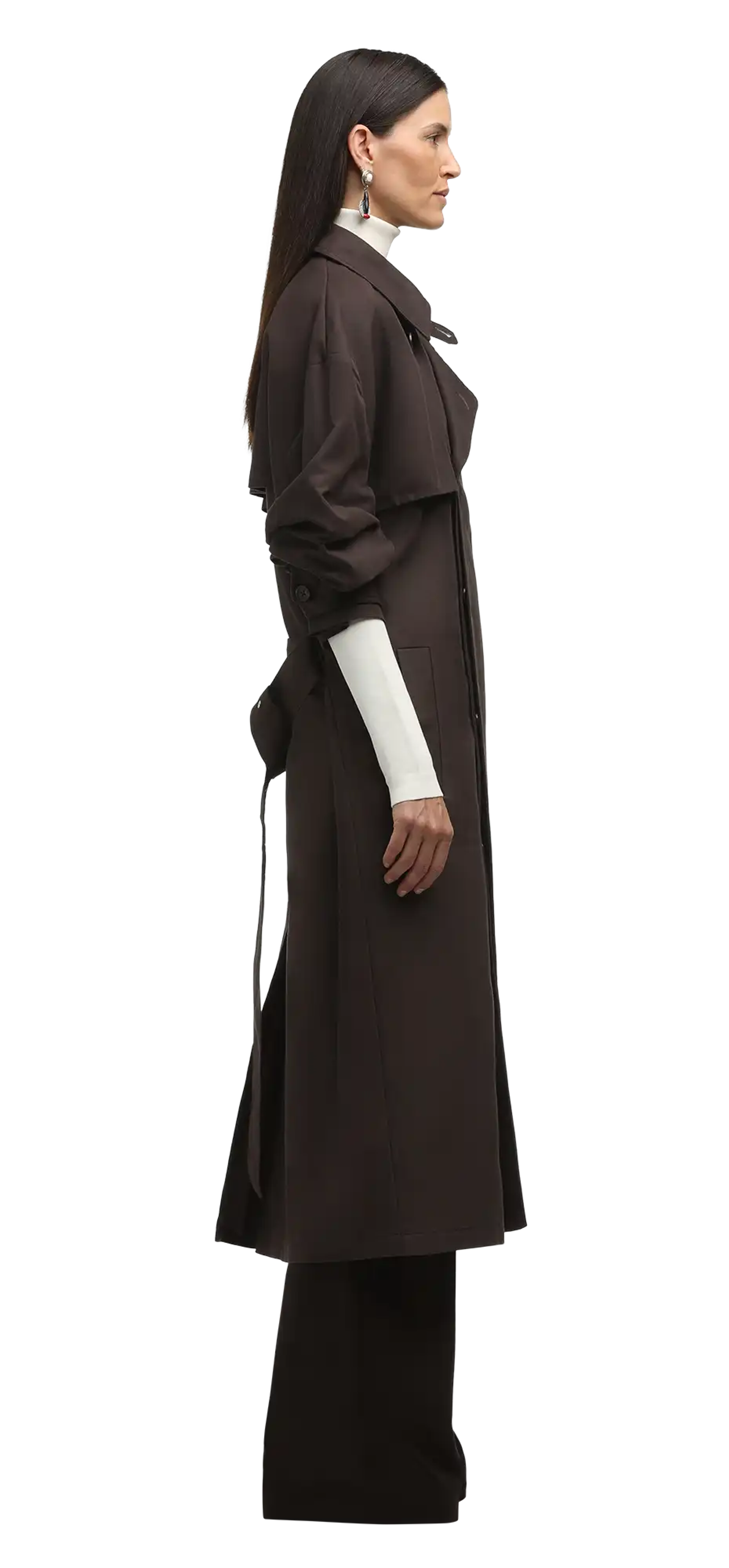 Entire Studios GOODMAN トレンチ　サイズS Entire Studios Black Goodman Trench Coat Entire Studios
