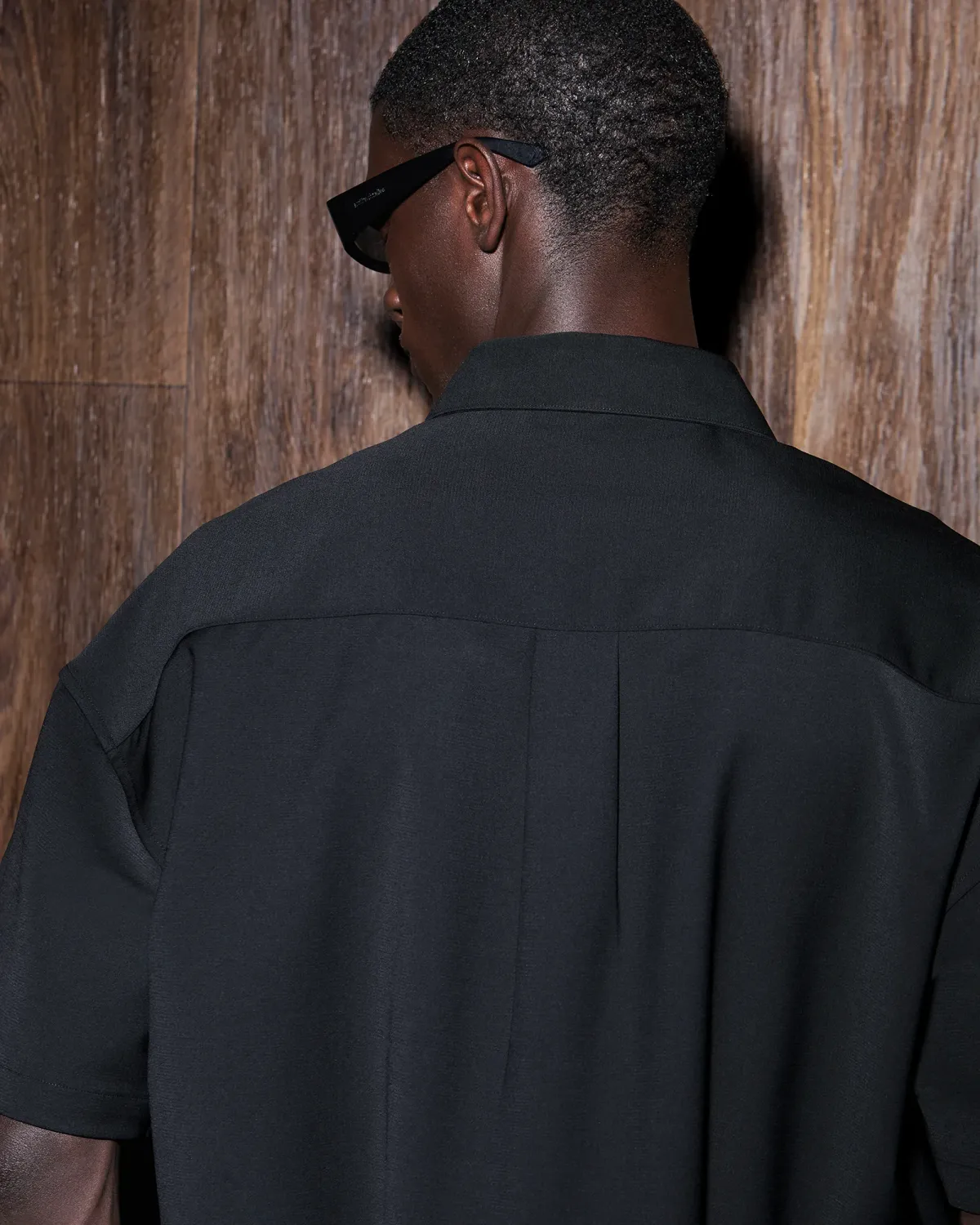 Short Sleeve Shirt Black - Image 3