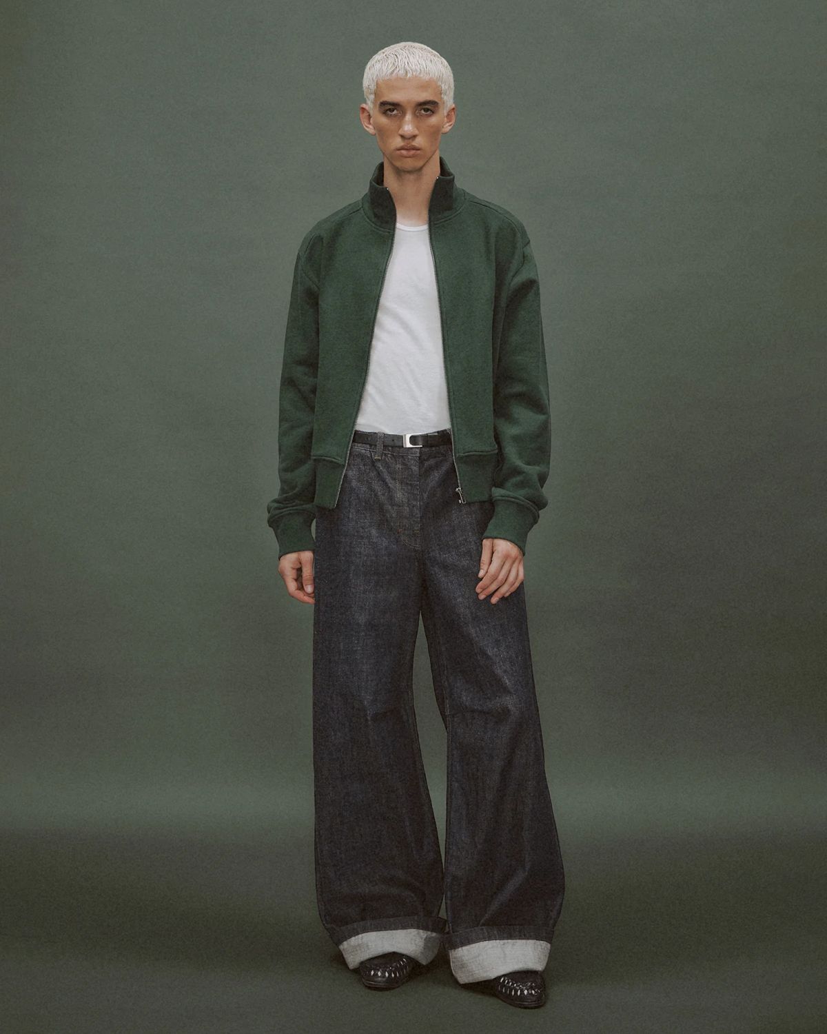 standard track jacket college green - entire studios