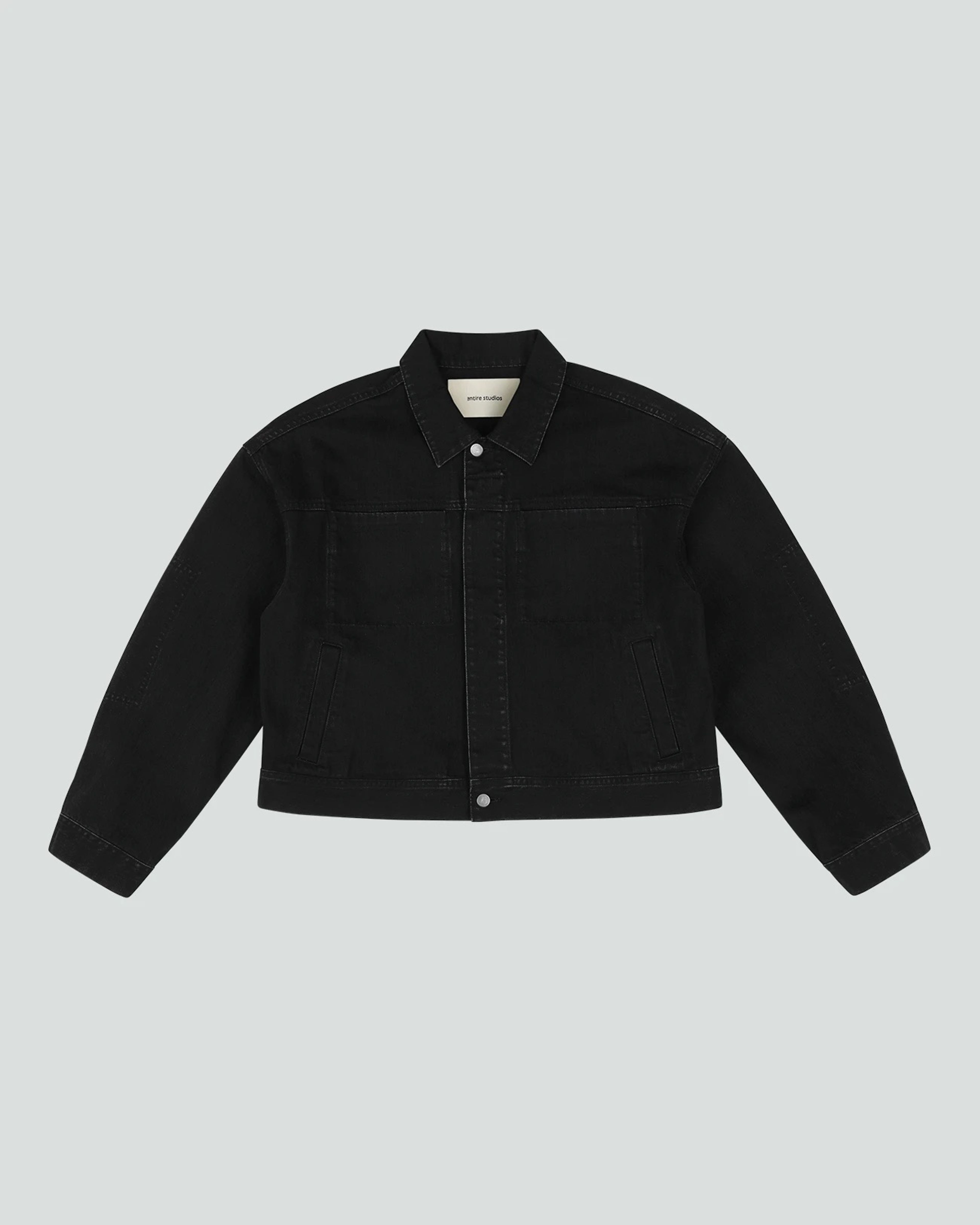 Gem Denim Jacket Magnetite - Image 1