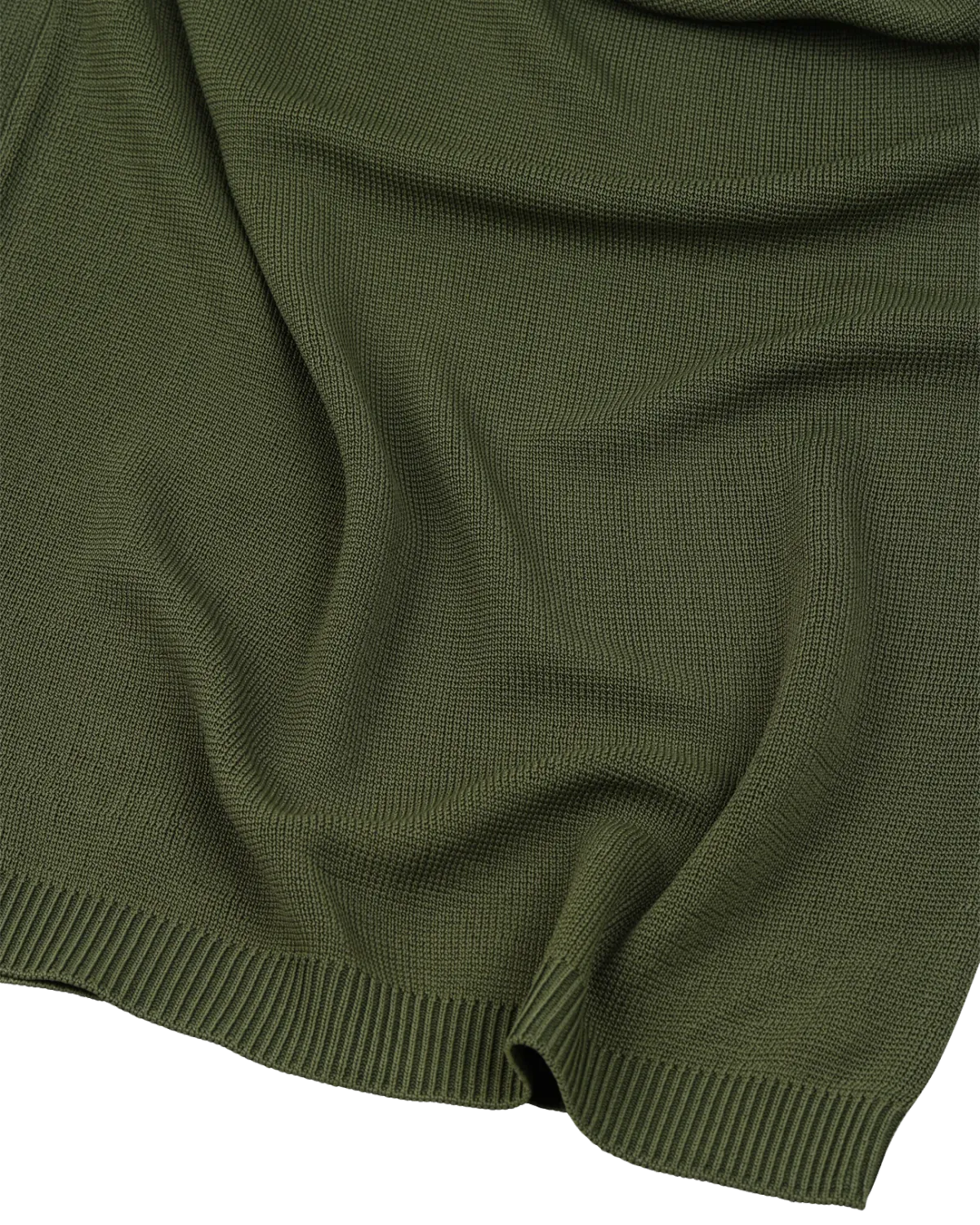 Turtleneck Midi Dress Moss - Image 6