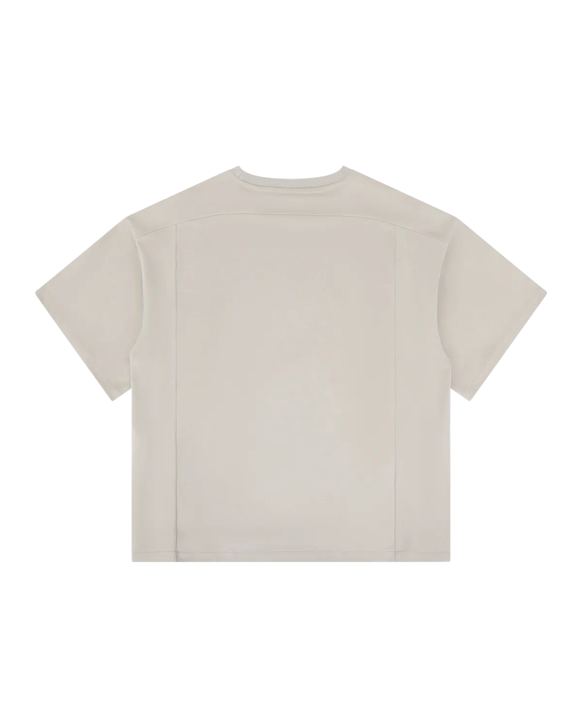 Uniform Oversized T-Shirt Light Brown - Image 3