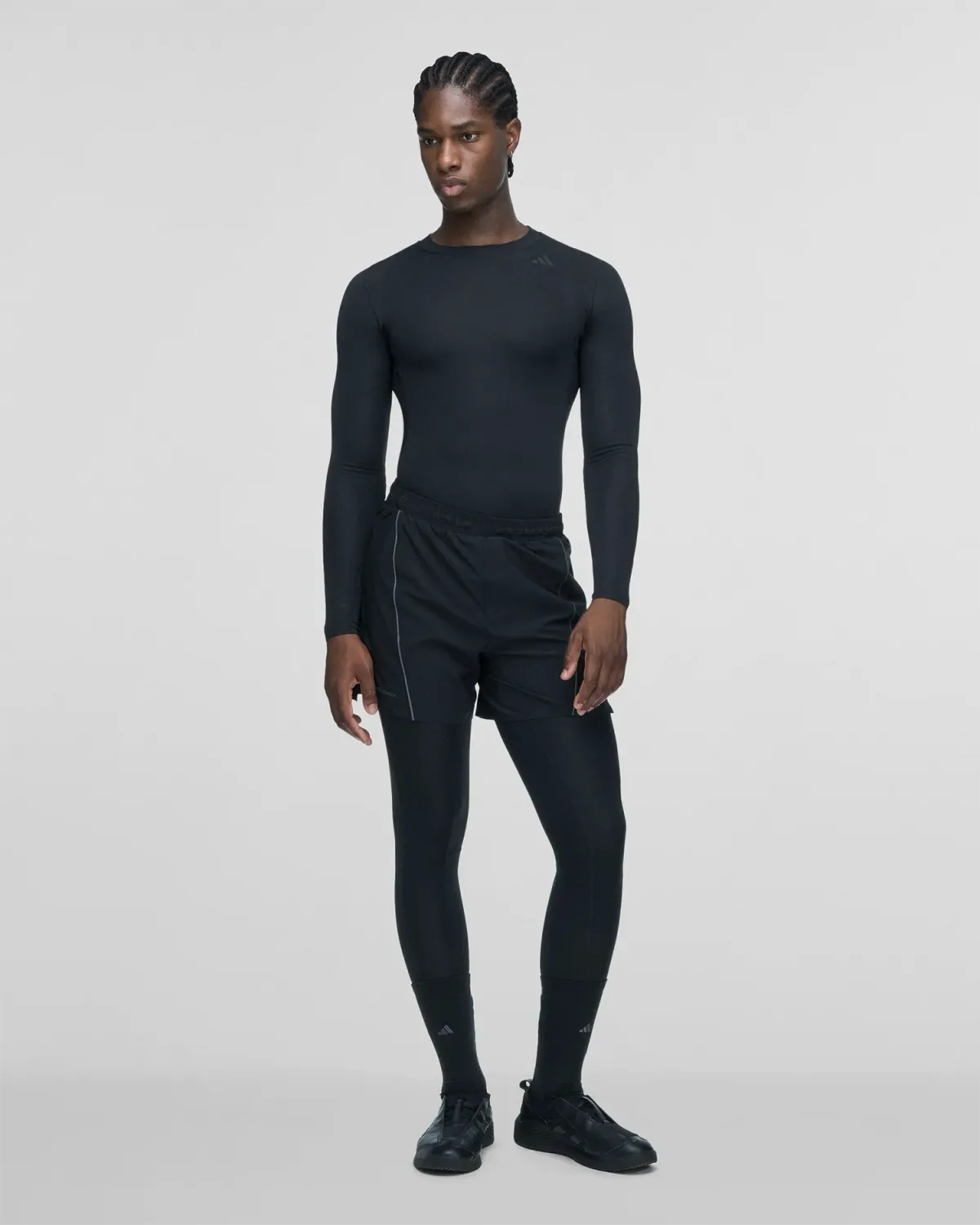 Techfit Compression Training Long Sleeve Black - Image 3