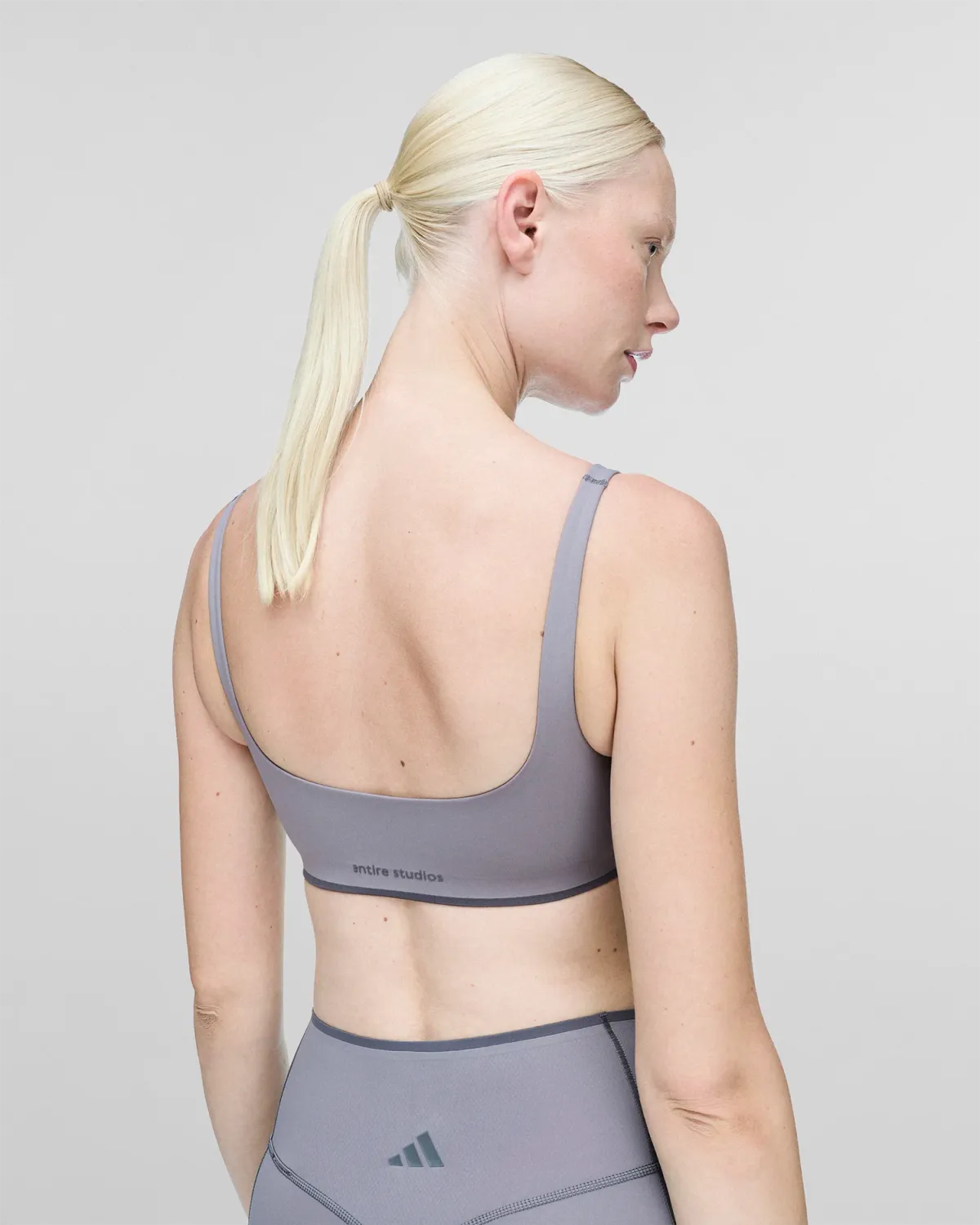 Optime Training Low Support Bra Dove Grey - Image 2