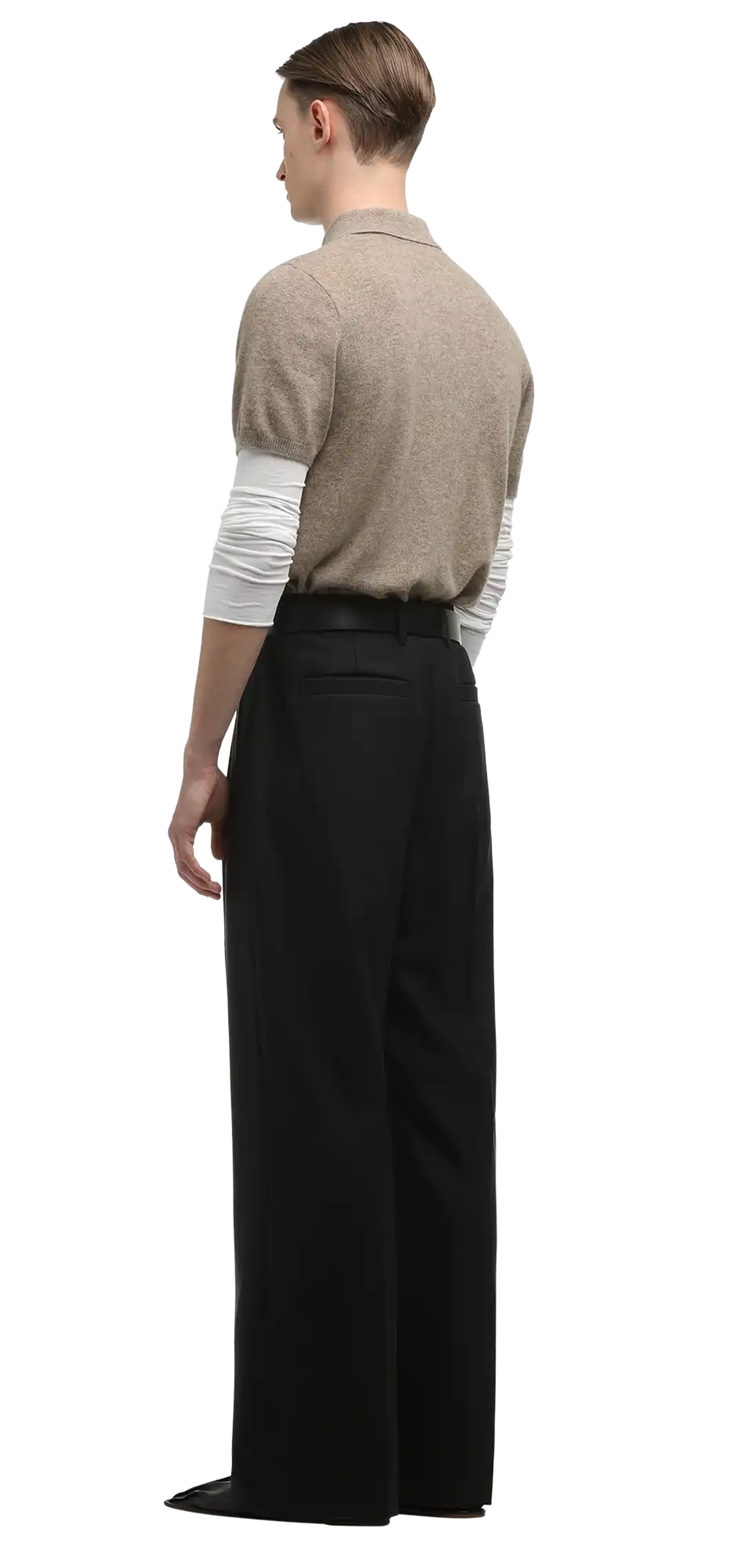 father suiting pant black - entire studios