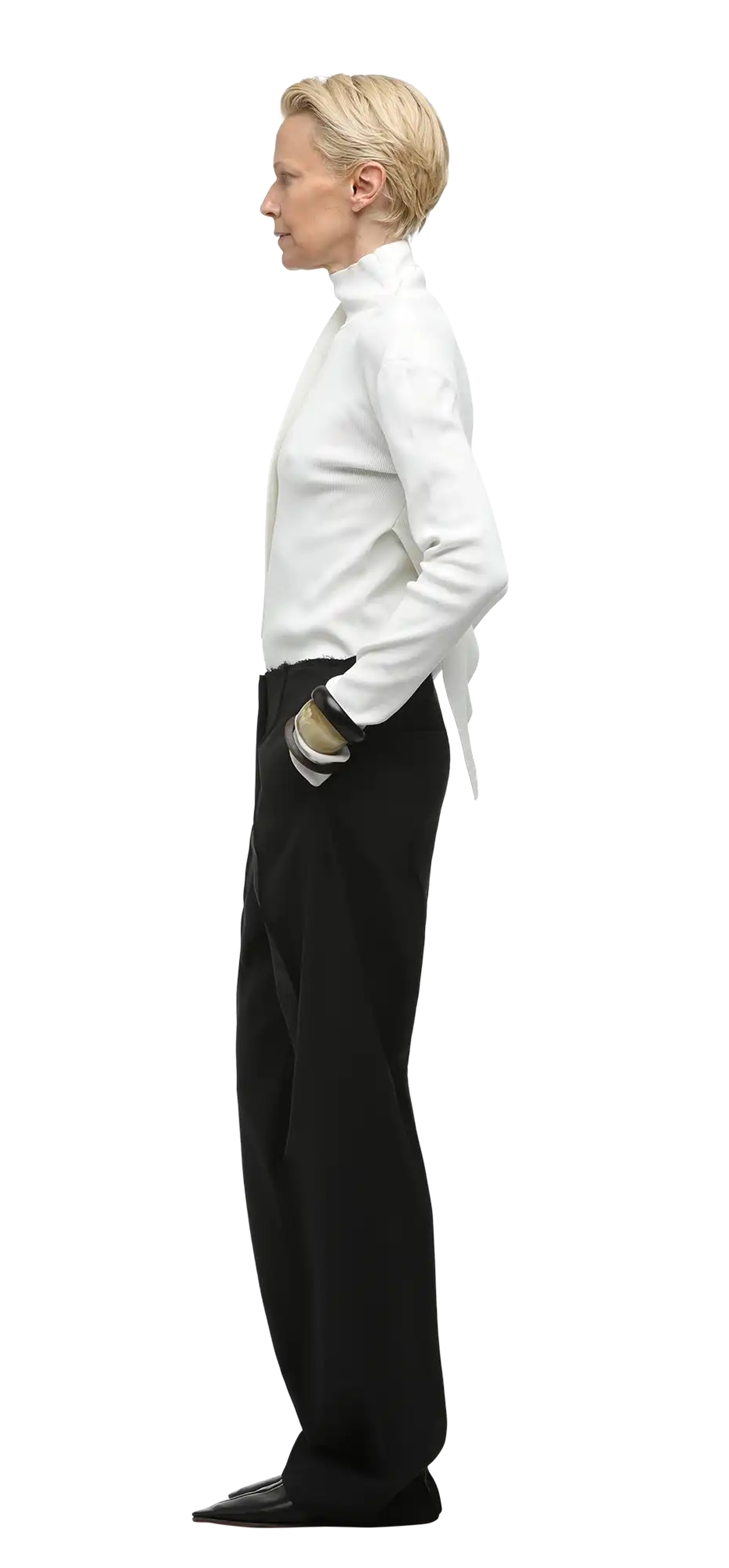 wrap-sweater-white character left view