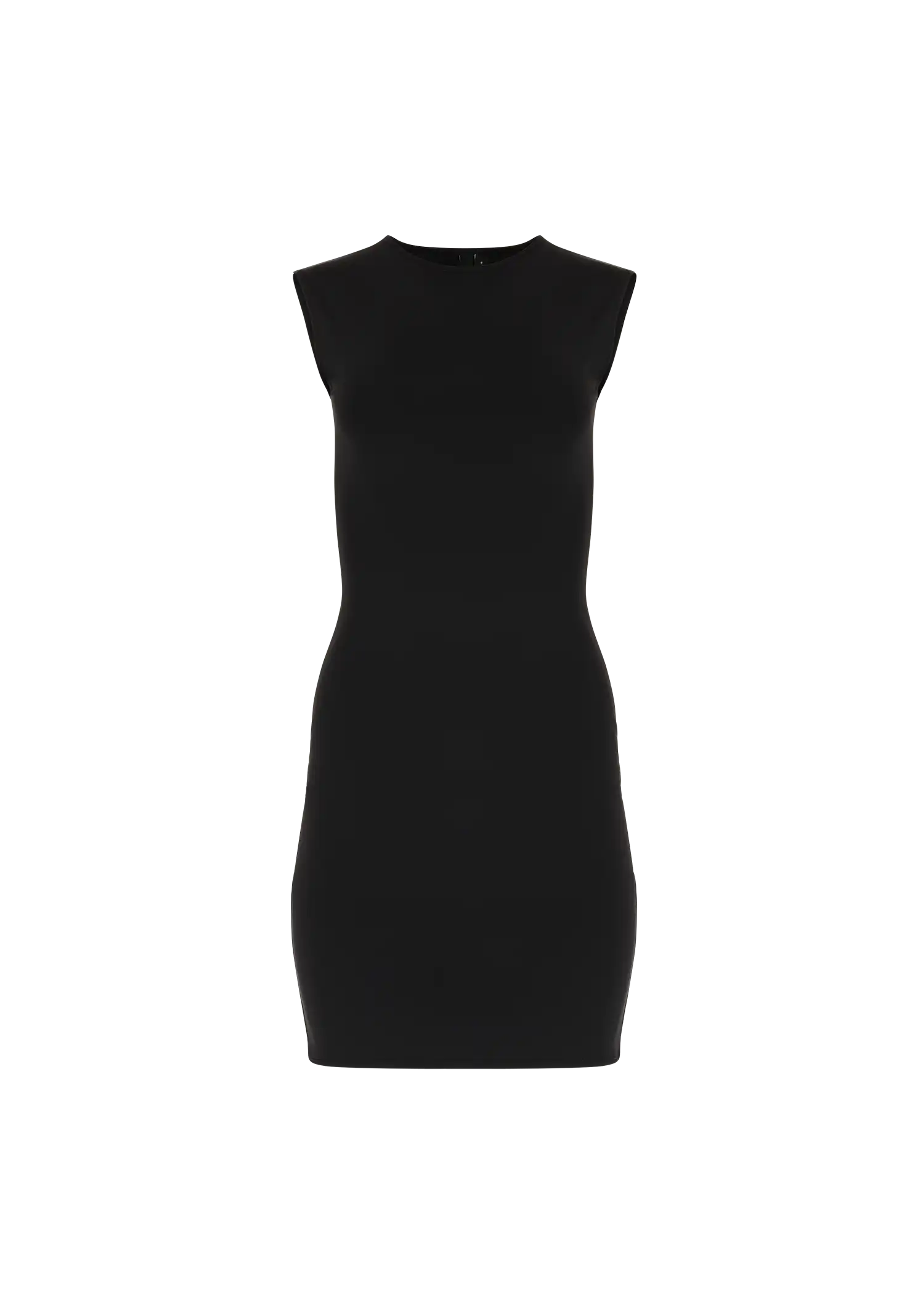 sleeveless-mini-nylon-spandex-soot thumbnail