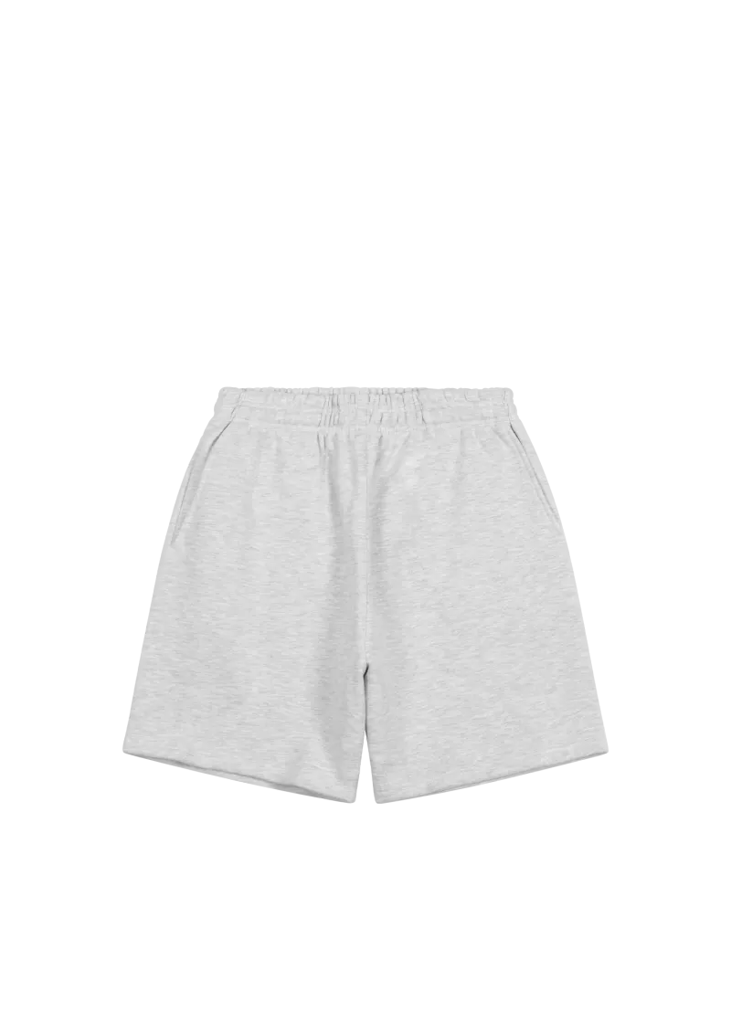 standard-sweatshort-heather-grey garment view