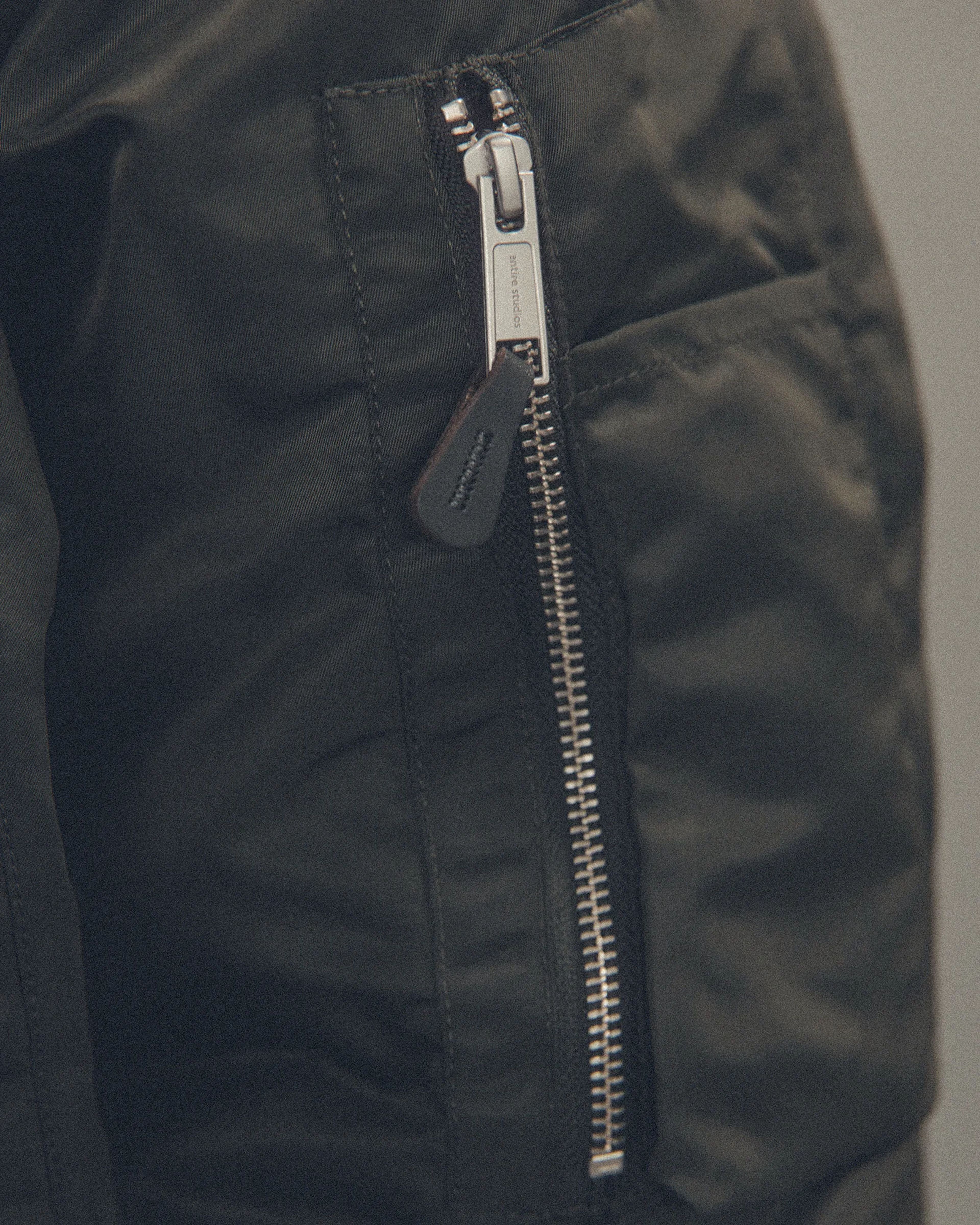 Cropped Broad Bomber Khaki - Image 7