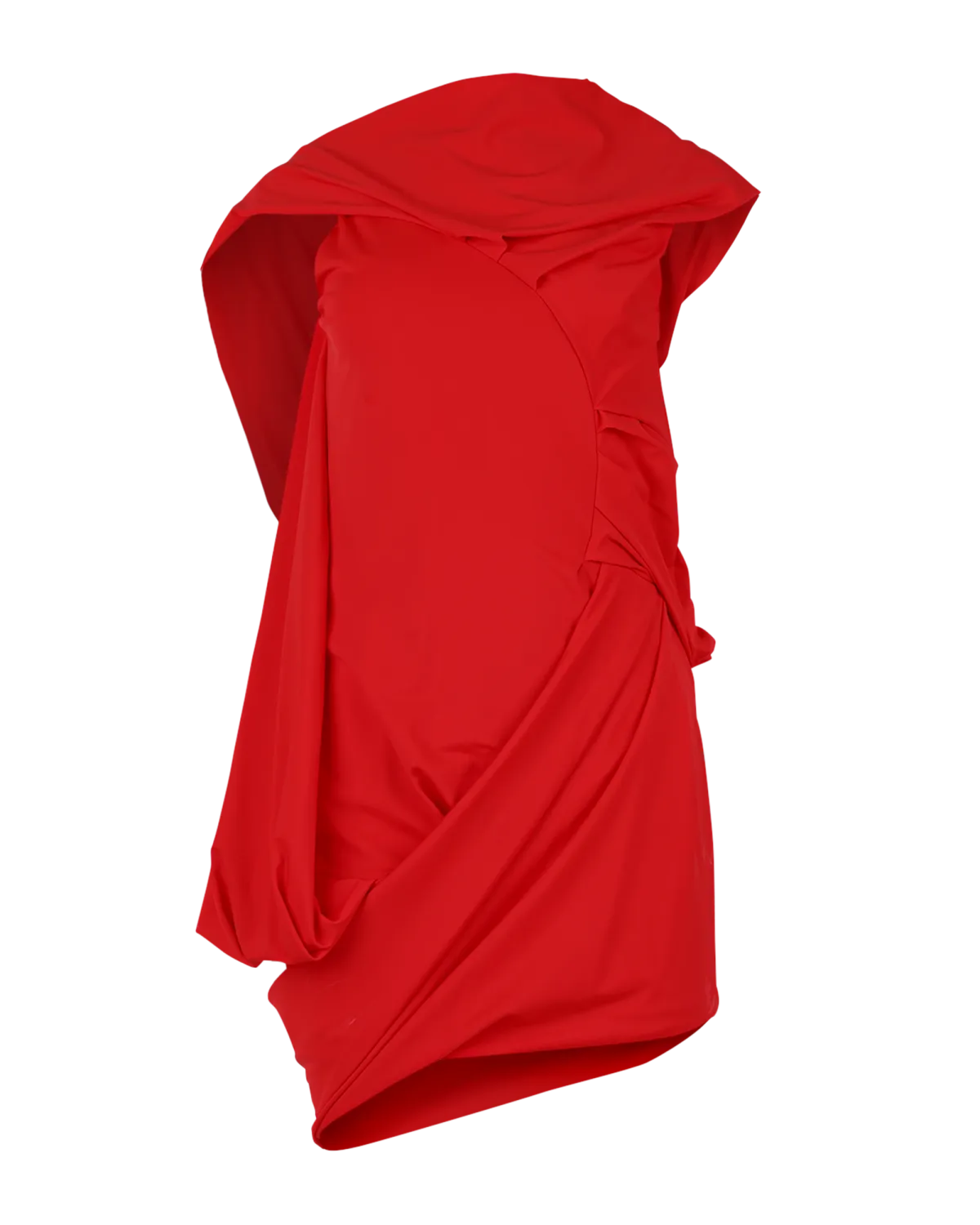 Sylph Mini Dress Red - Image 4