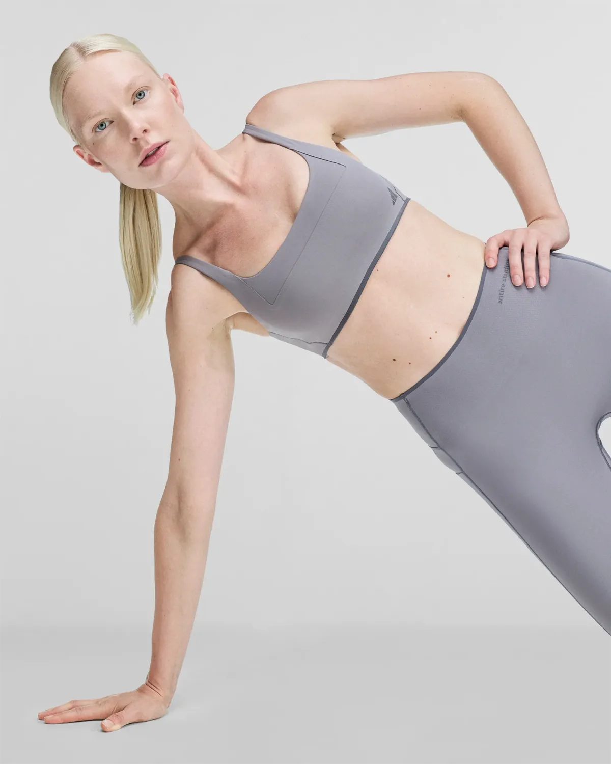 Optime Training Low Support Bra Dove Grey - Image 3