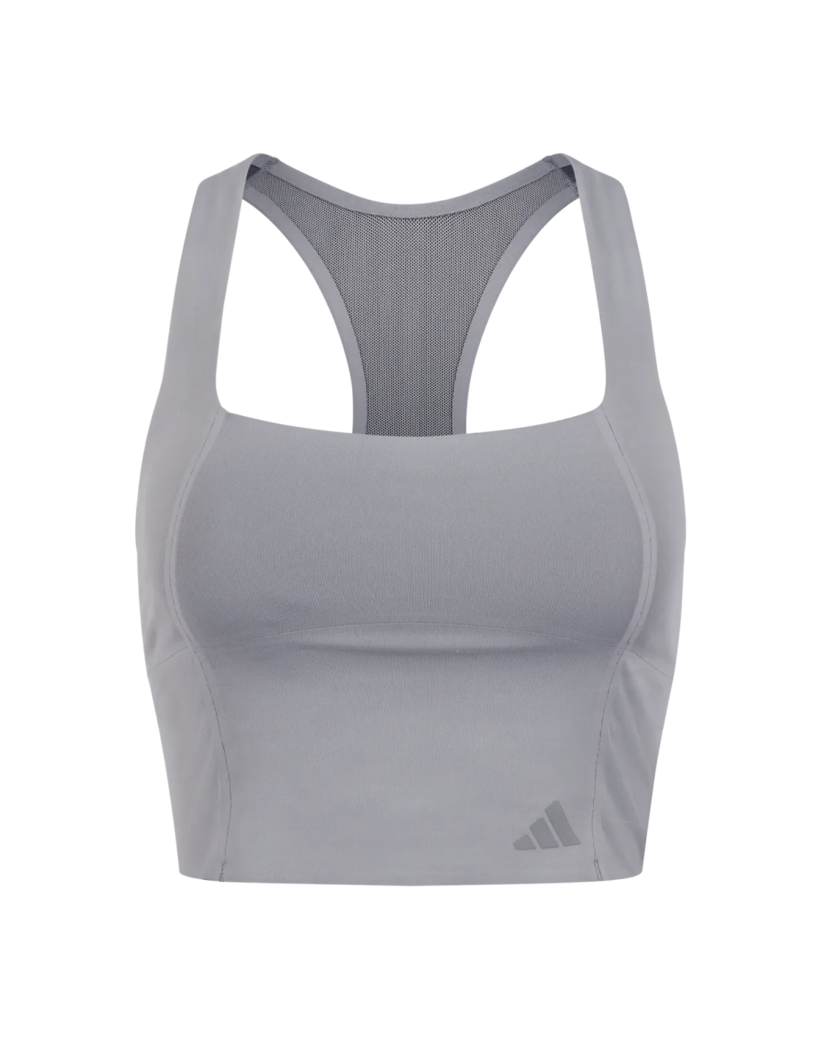 Optime Training Medium Support Bra Tank Dove Grey - Image 6