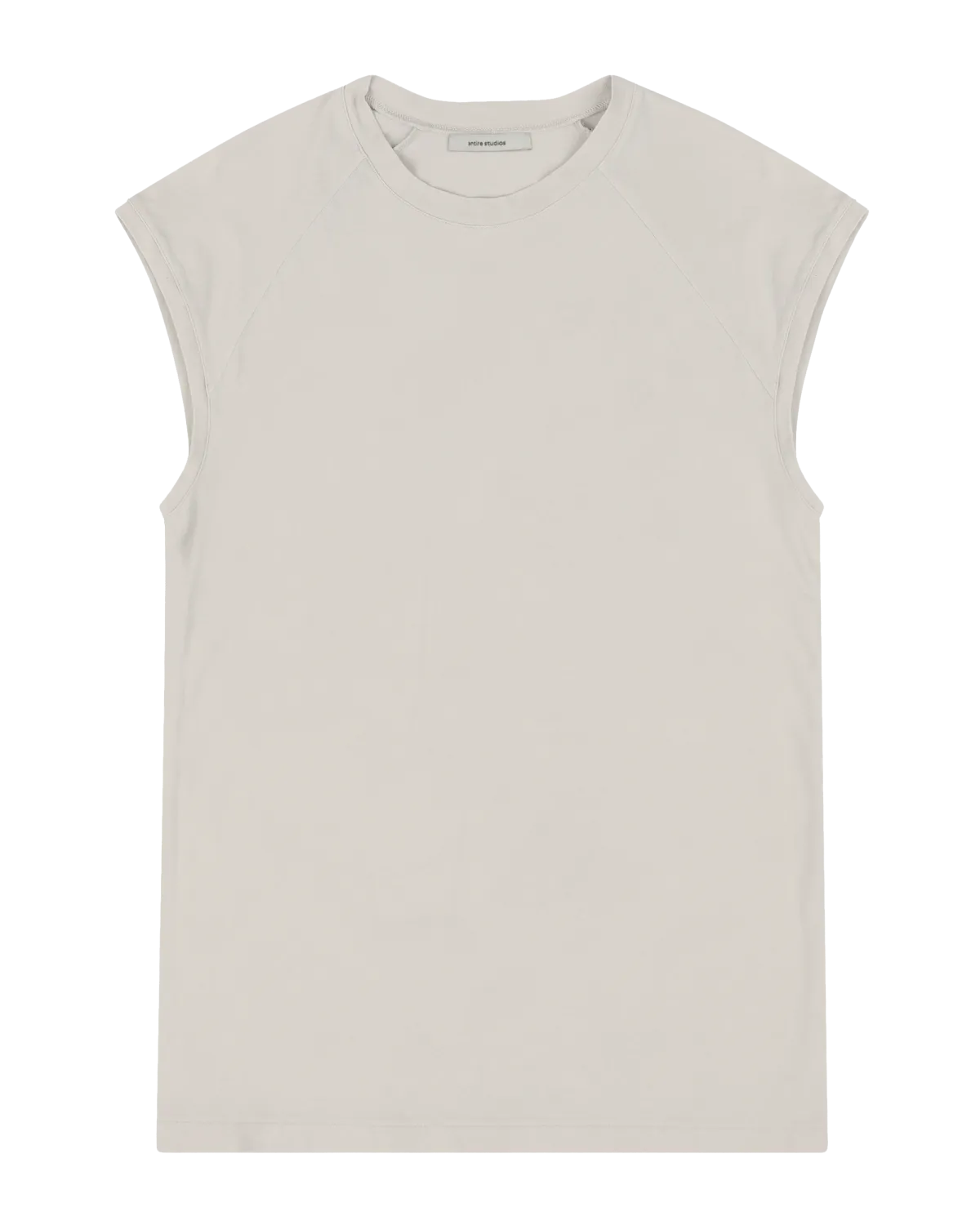 Cut Off Tank Off White - Image 6