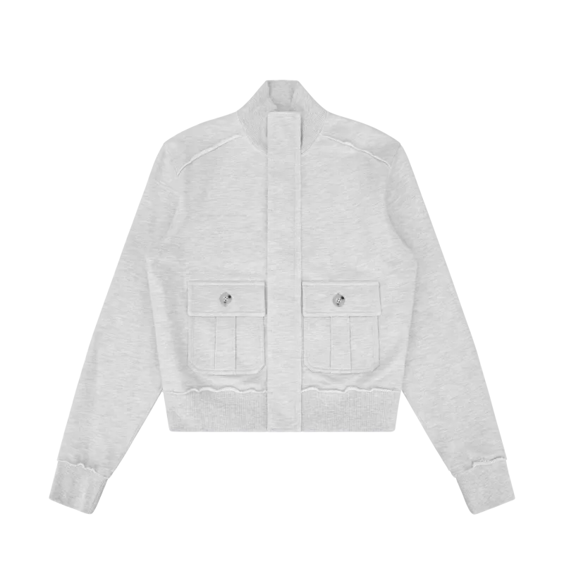 supply-track-jacket-heather-grey garment view