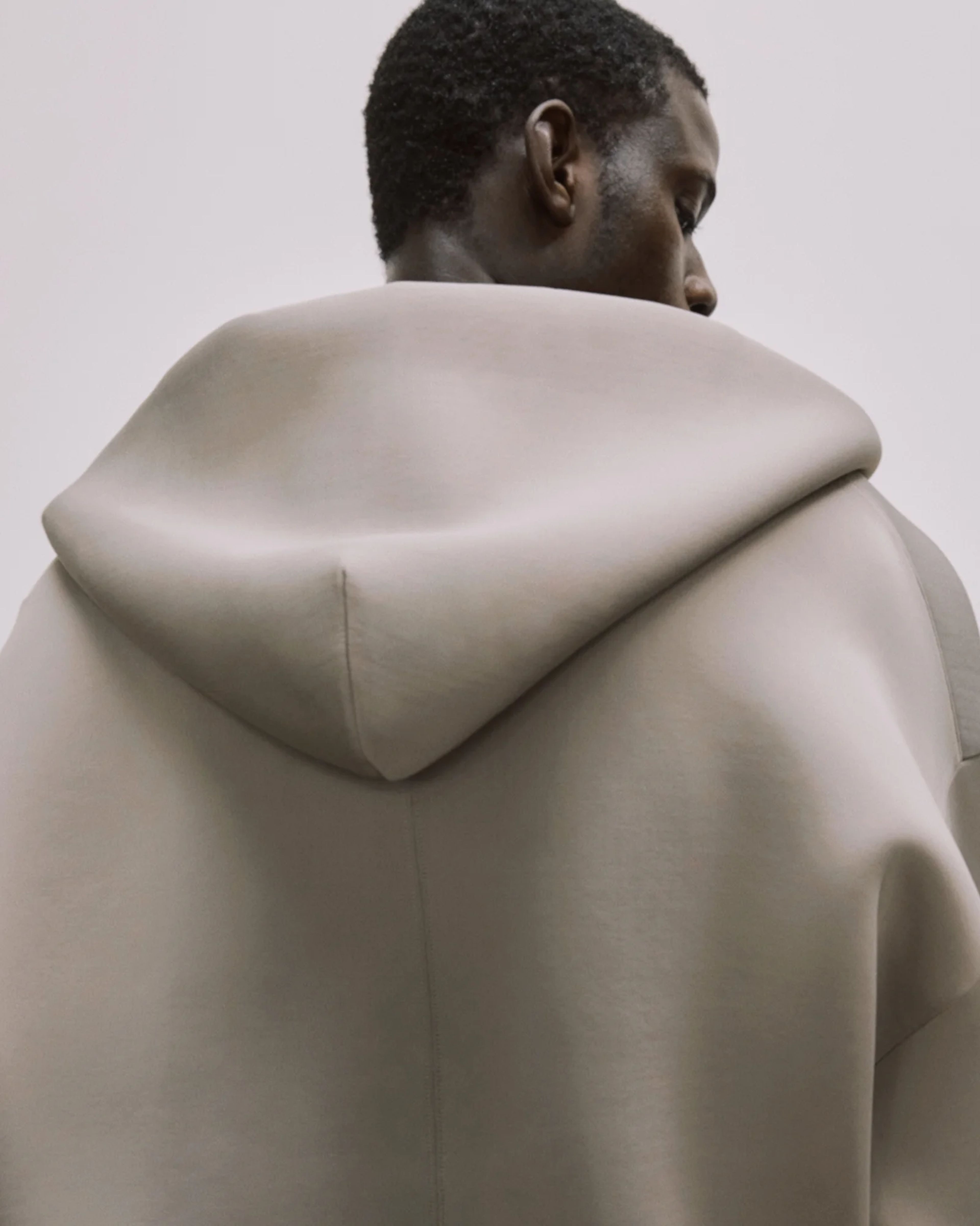 Scuba Zip Hood Clay - Image 2