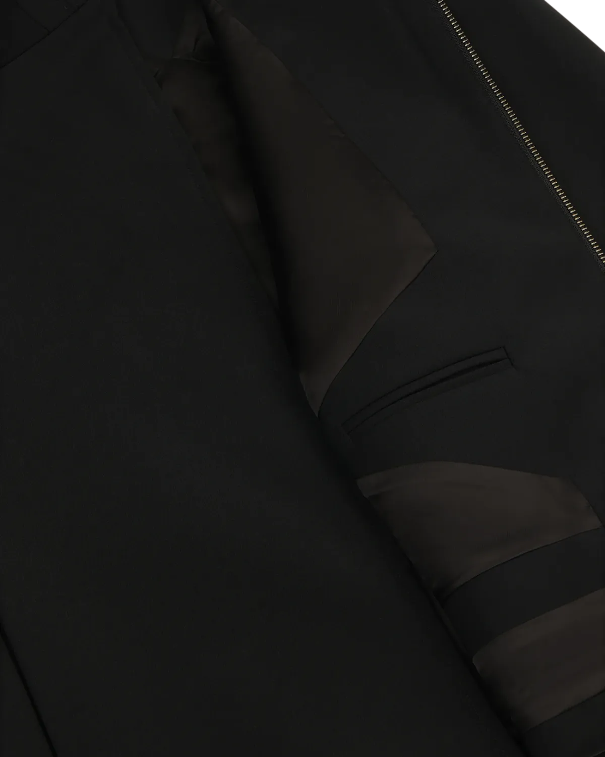 Tria Jacket Black Wool - Image 5