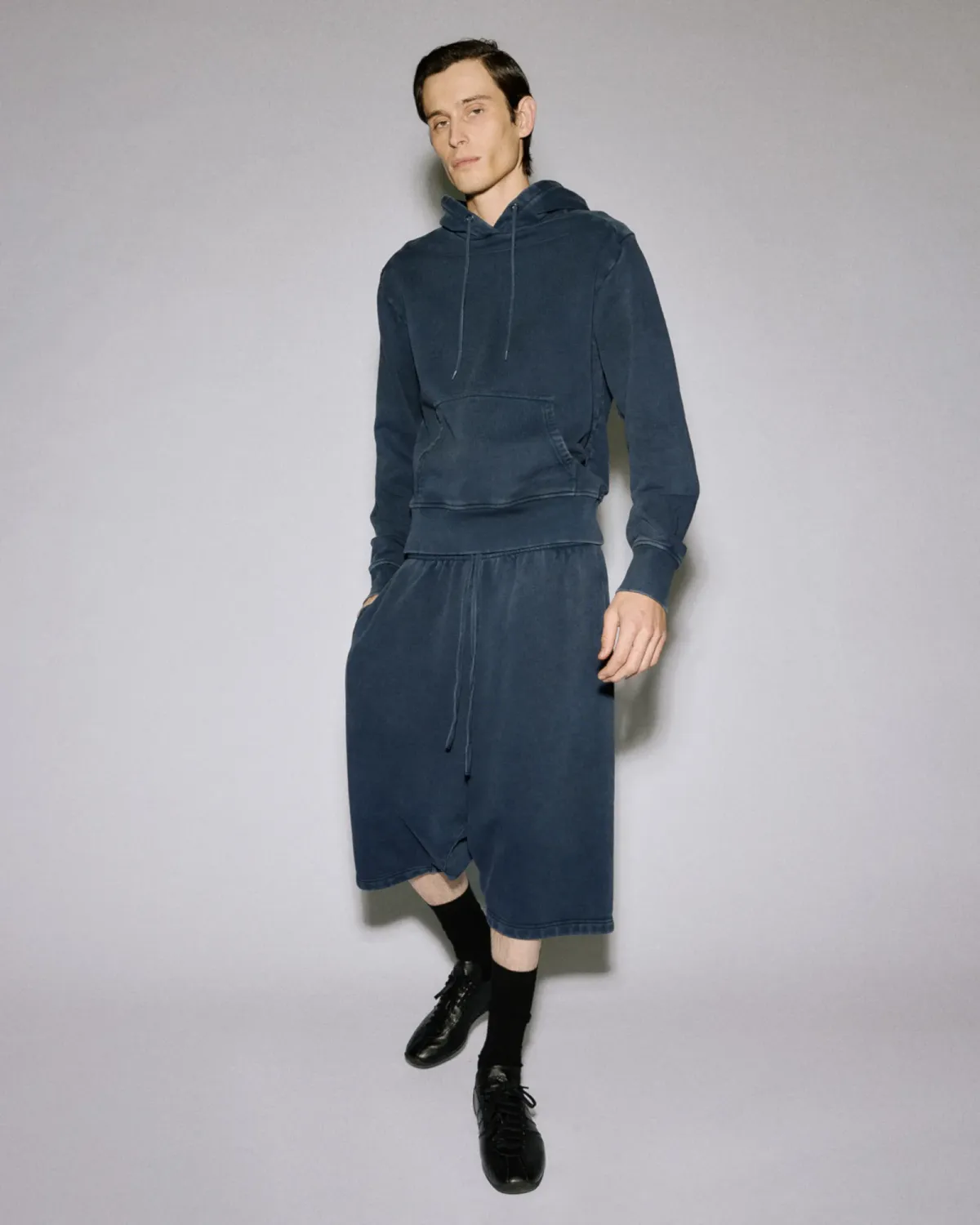 Drop Short Salted Navy - Image 5