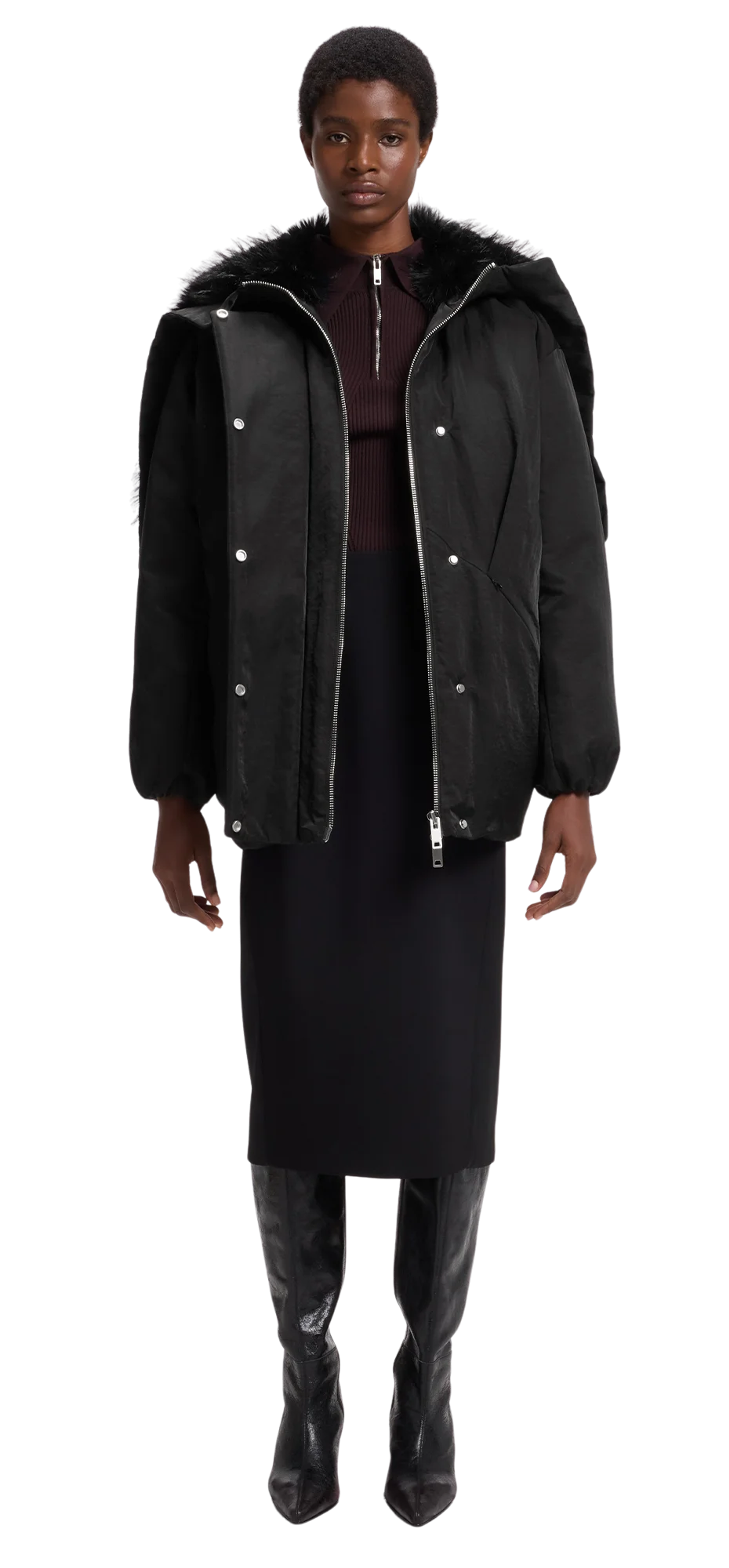 hugo-x-entire-studios-oversized-jacket character front view