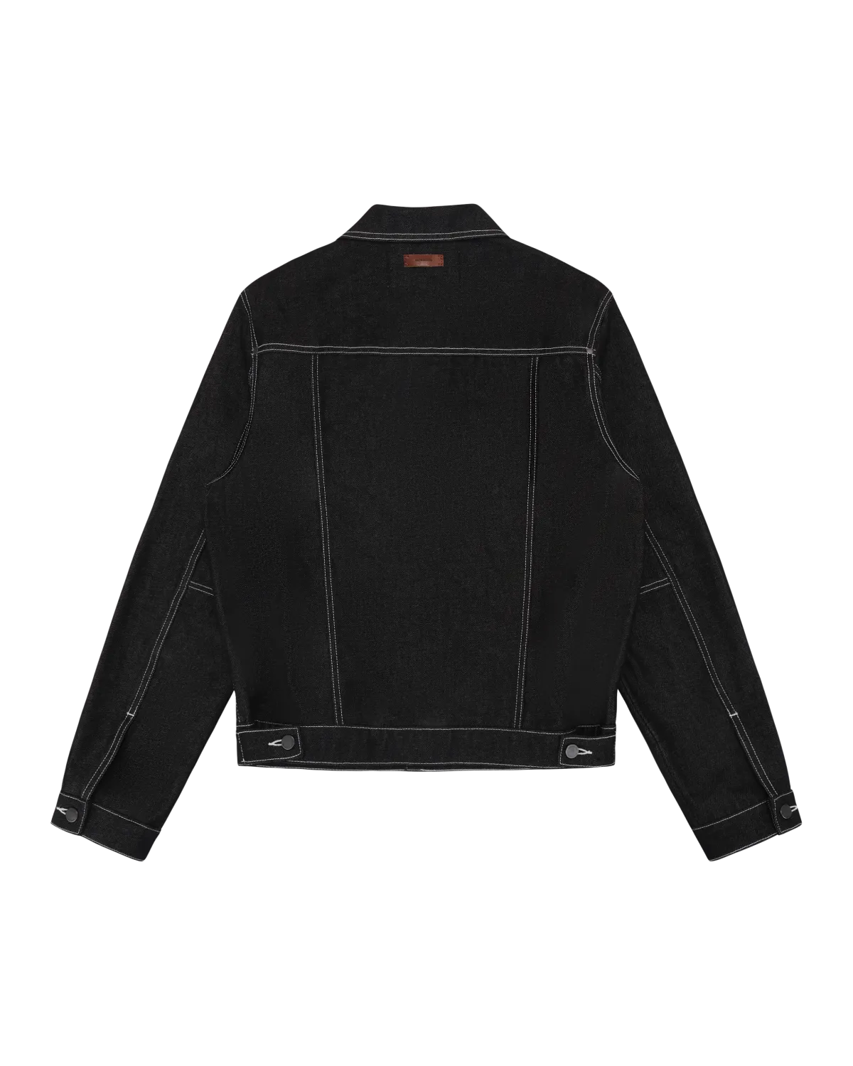 Classic Denim Jacket Raw Black - Image 6