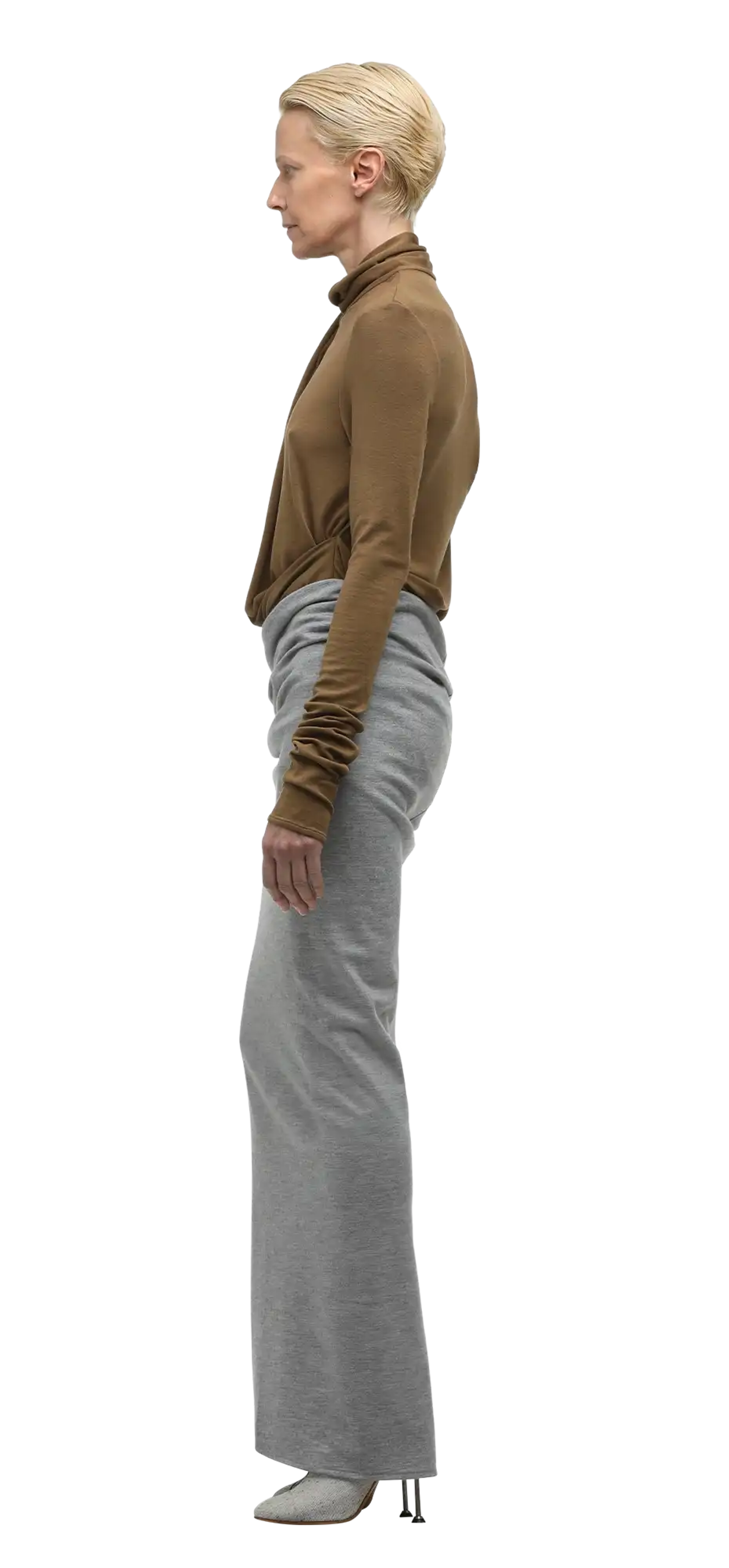 wool-skirt-dust-grey character left view