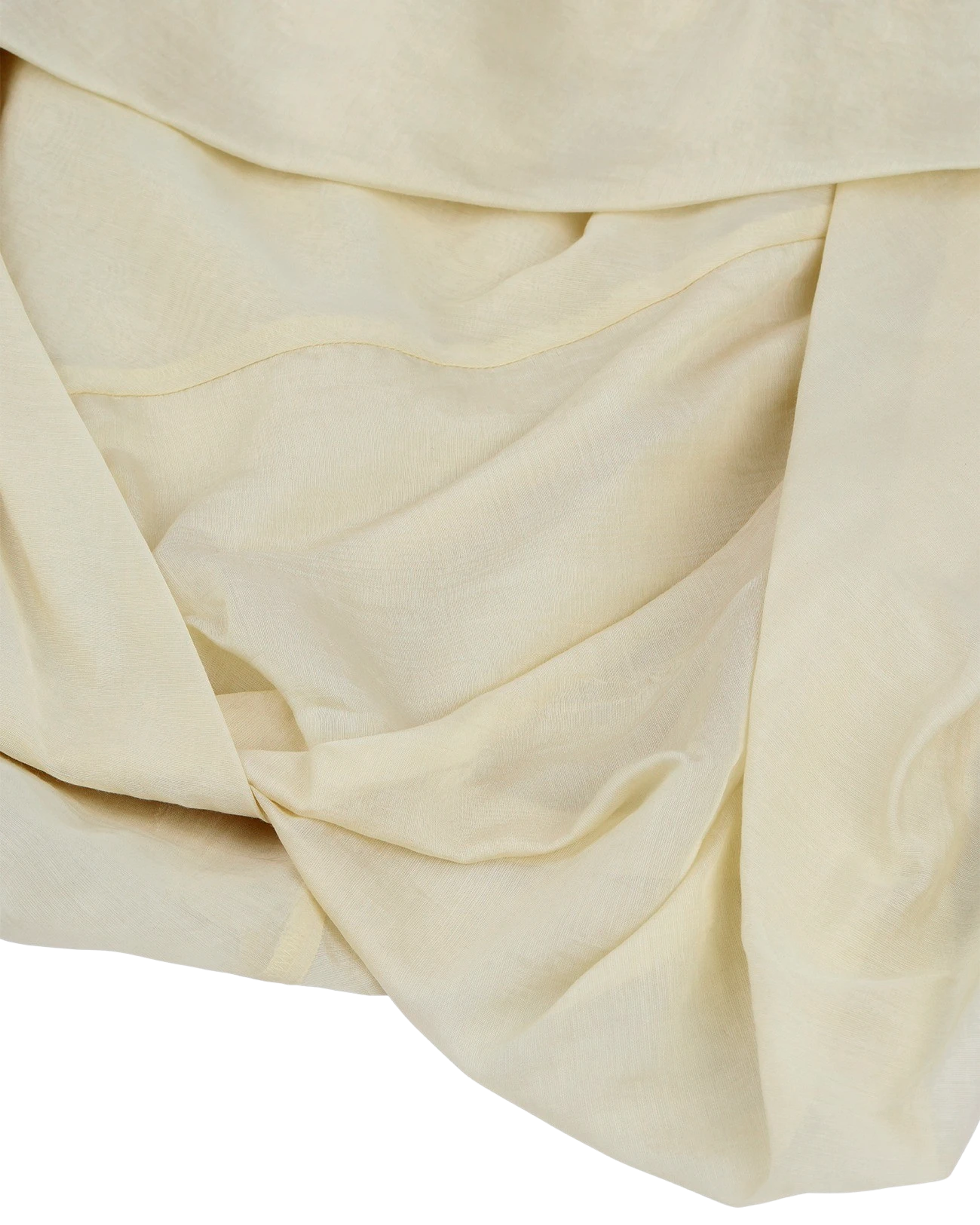 Side Drape Top Soft Tan - Image 3