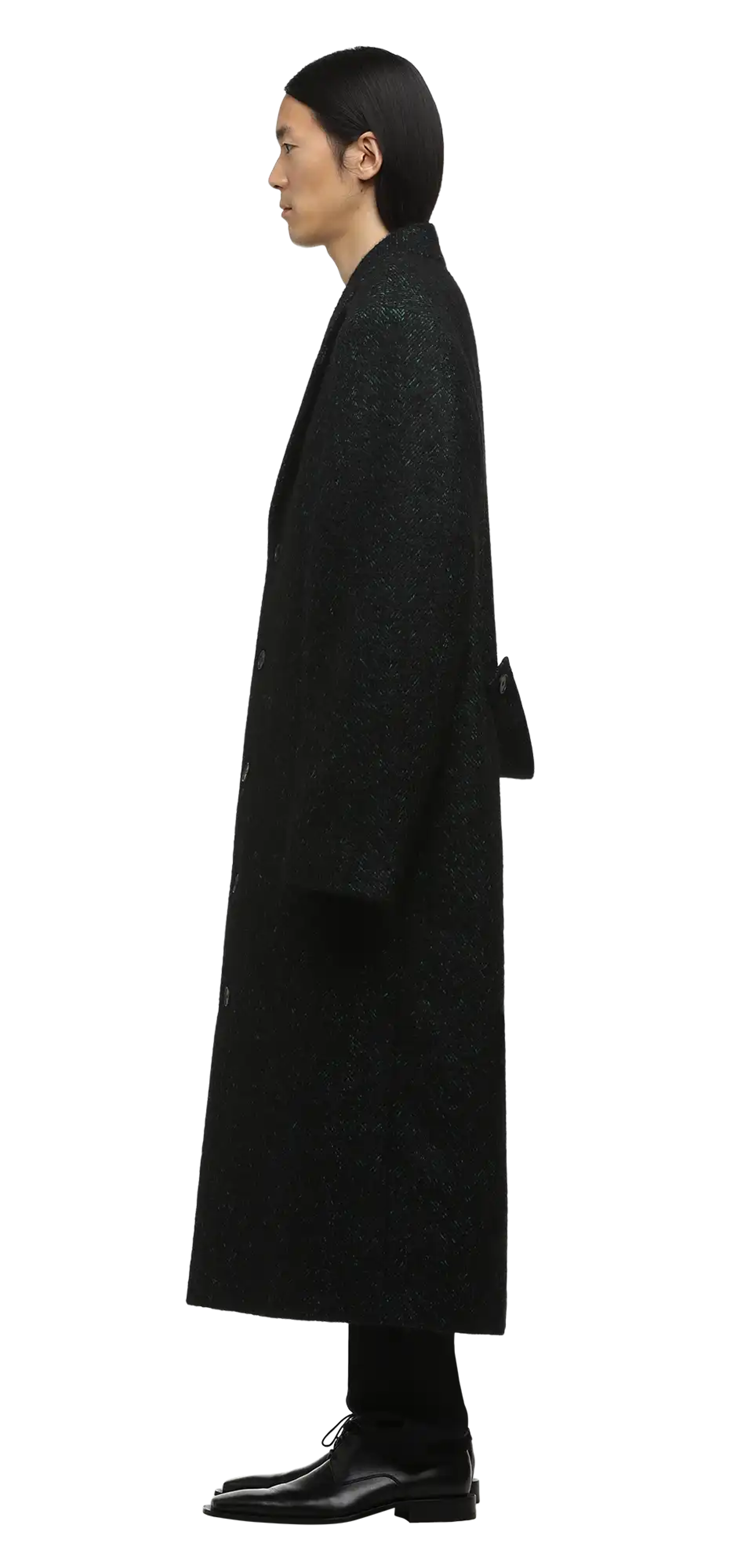 structured-coat-cypress-black character left view