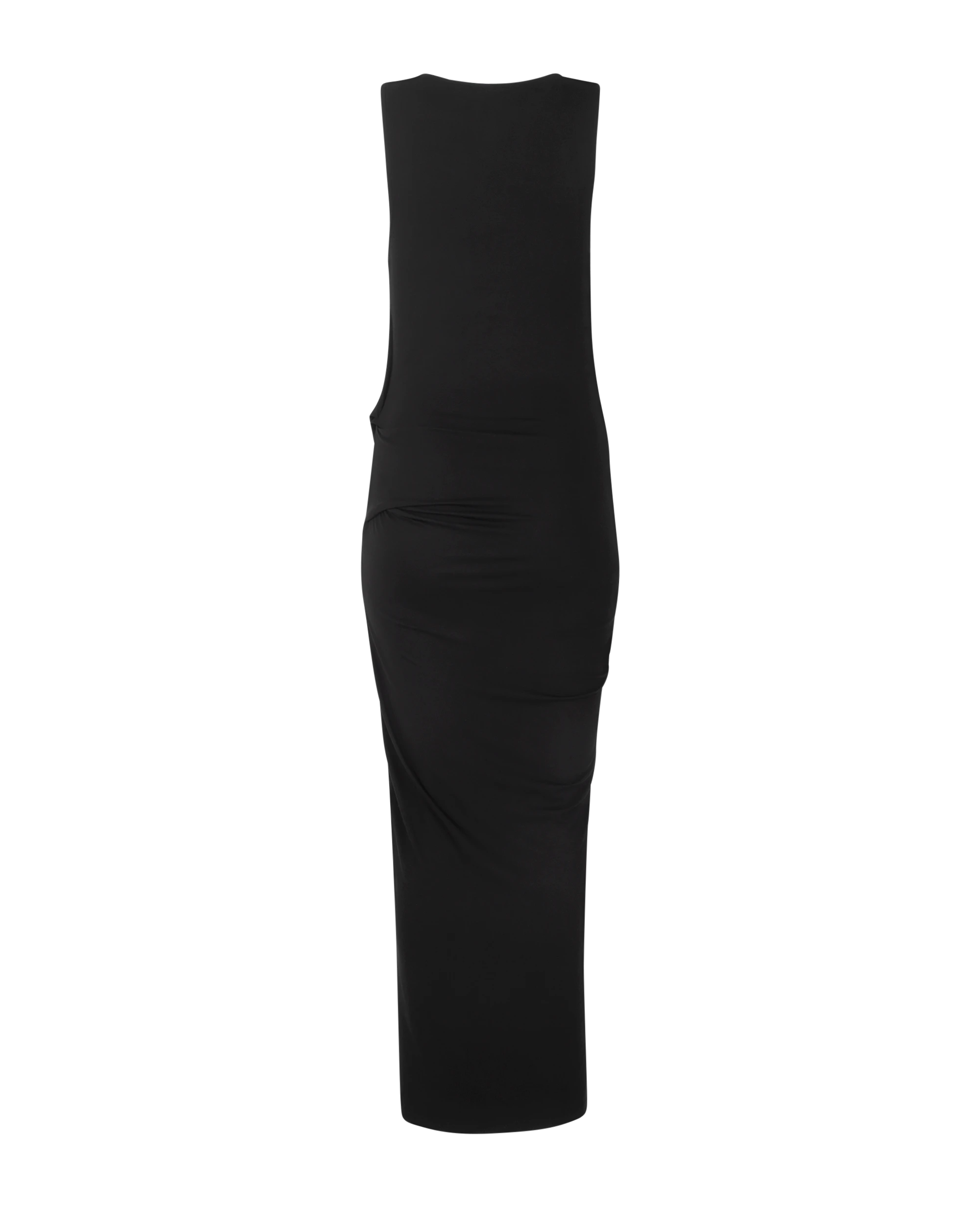 Drape Dress Black - Image 5