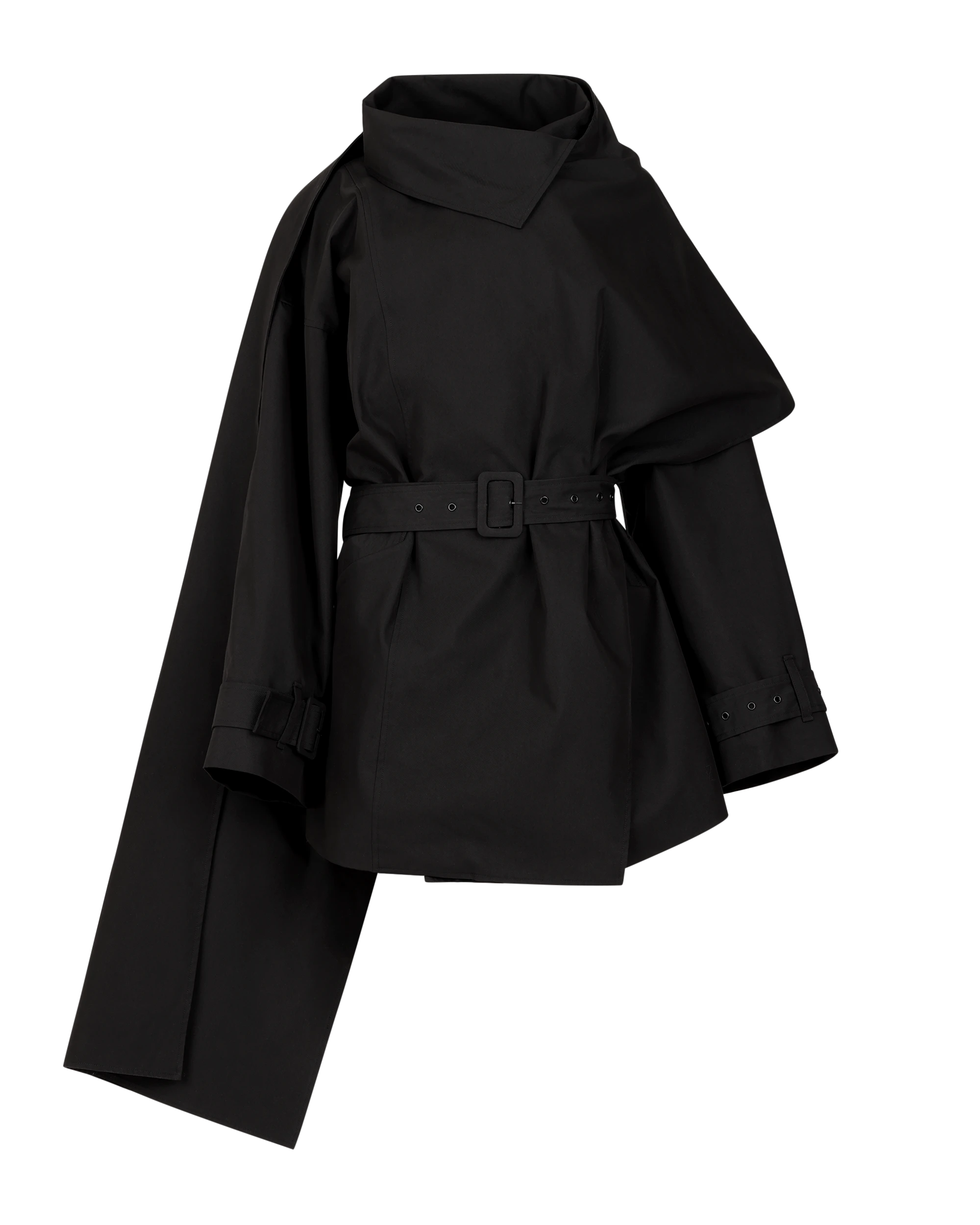 Mini Scarfcoat Black - Image 2