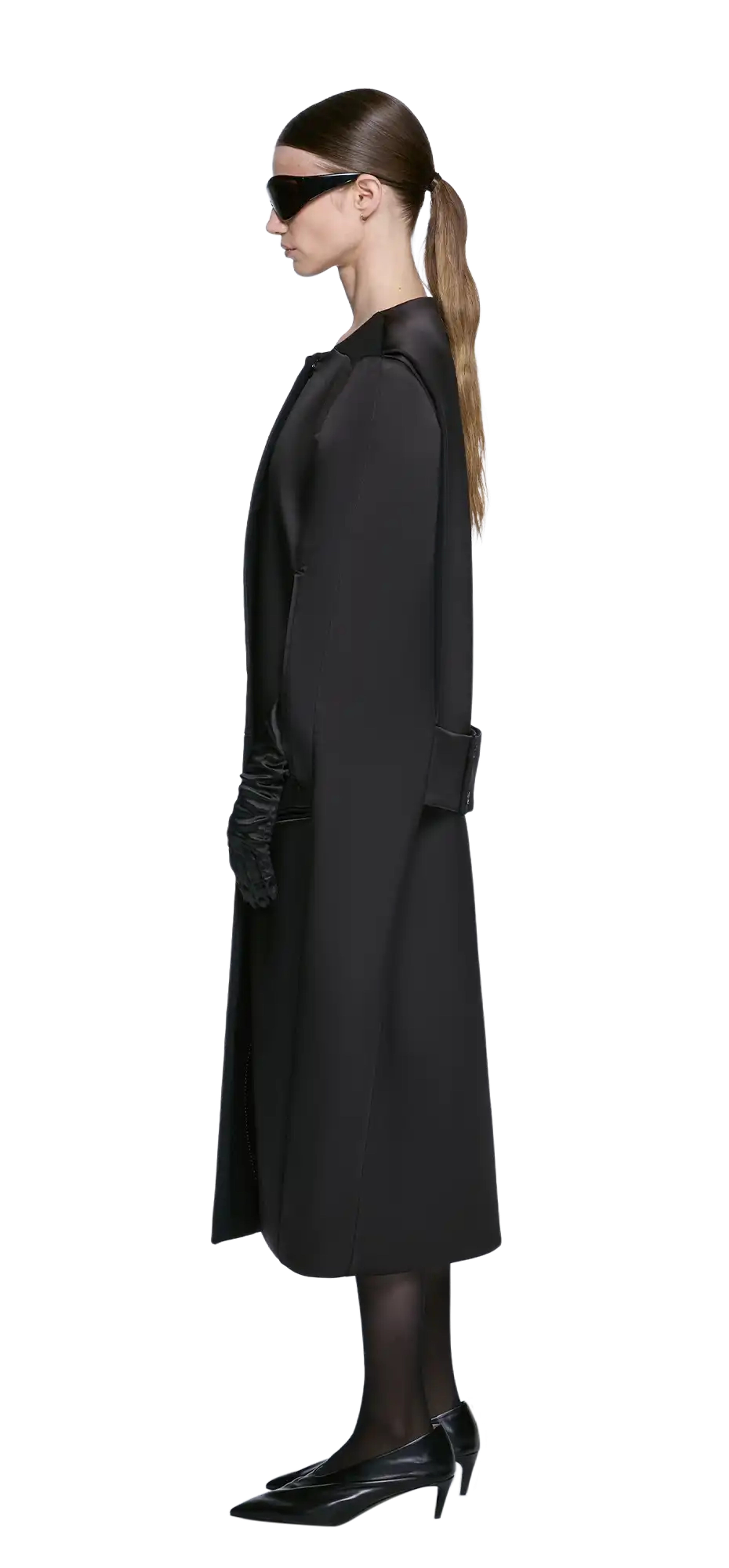 box-cape-black character left view